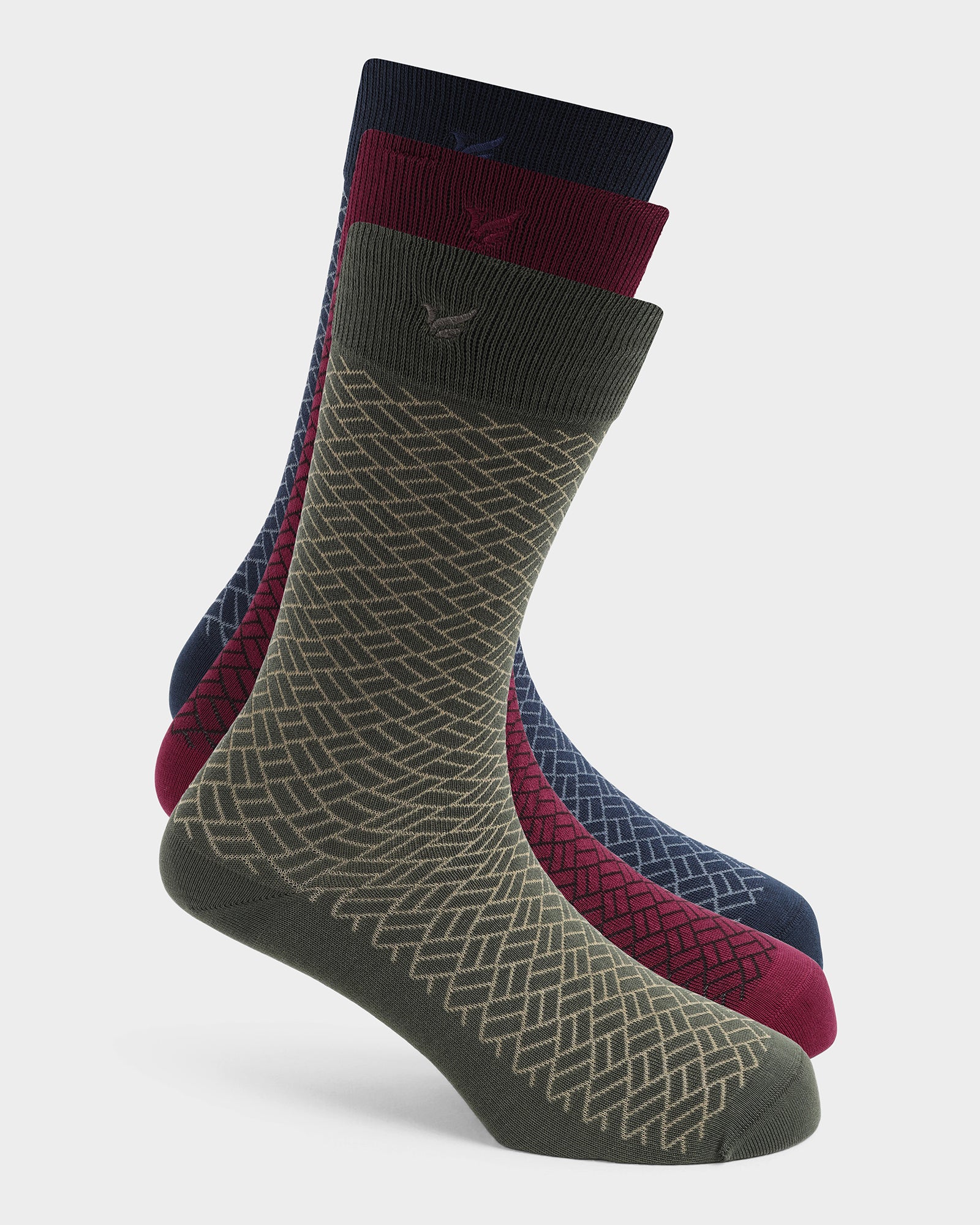 Cotton Multi Color Knitted Socks - Wiebke