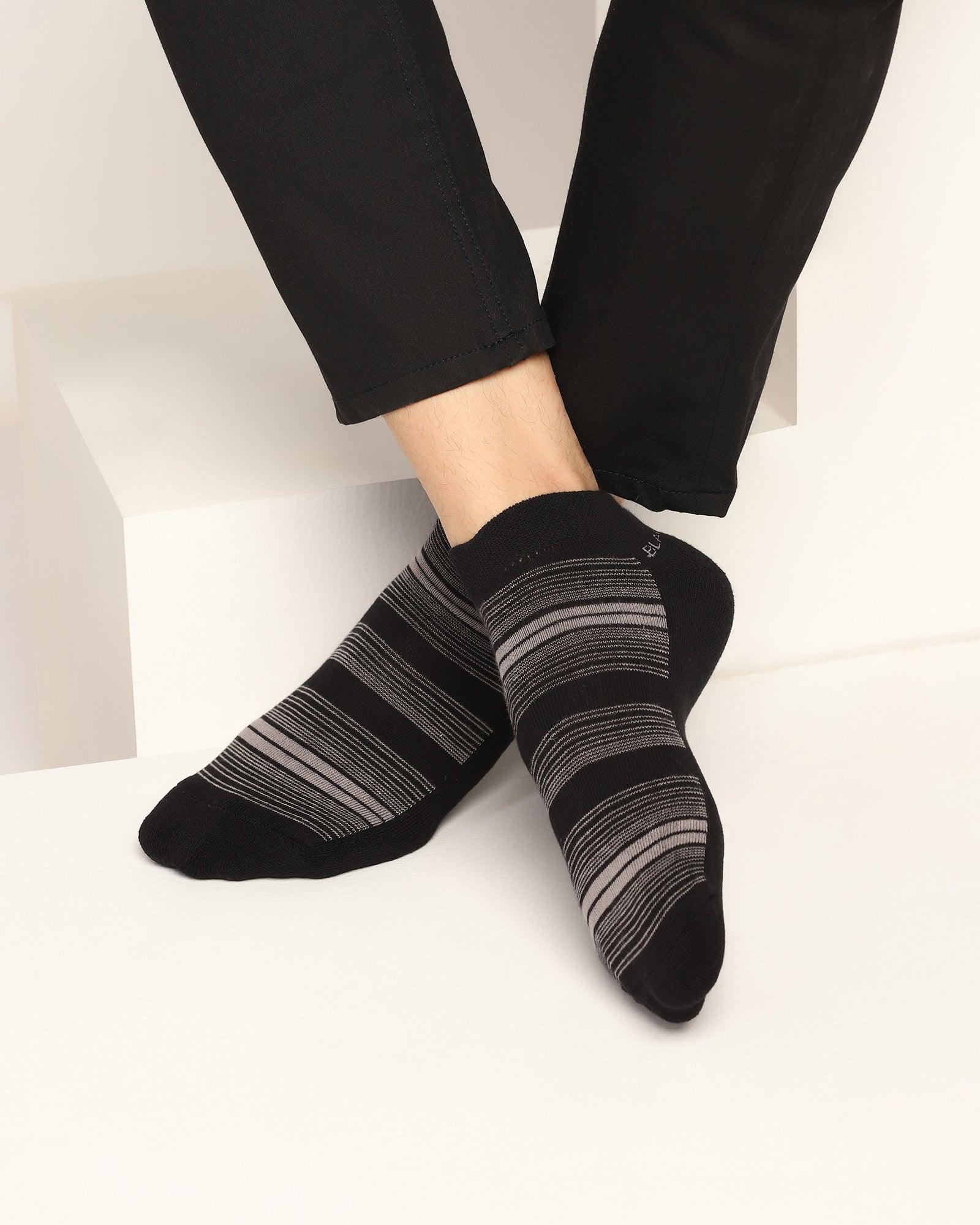 Cotton Multi Color Knitted Socks - Time