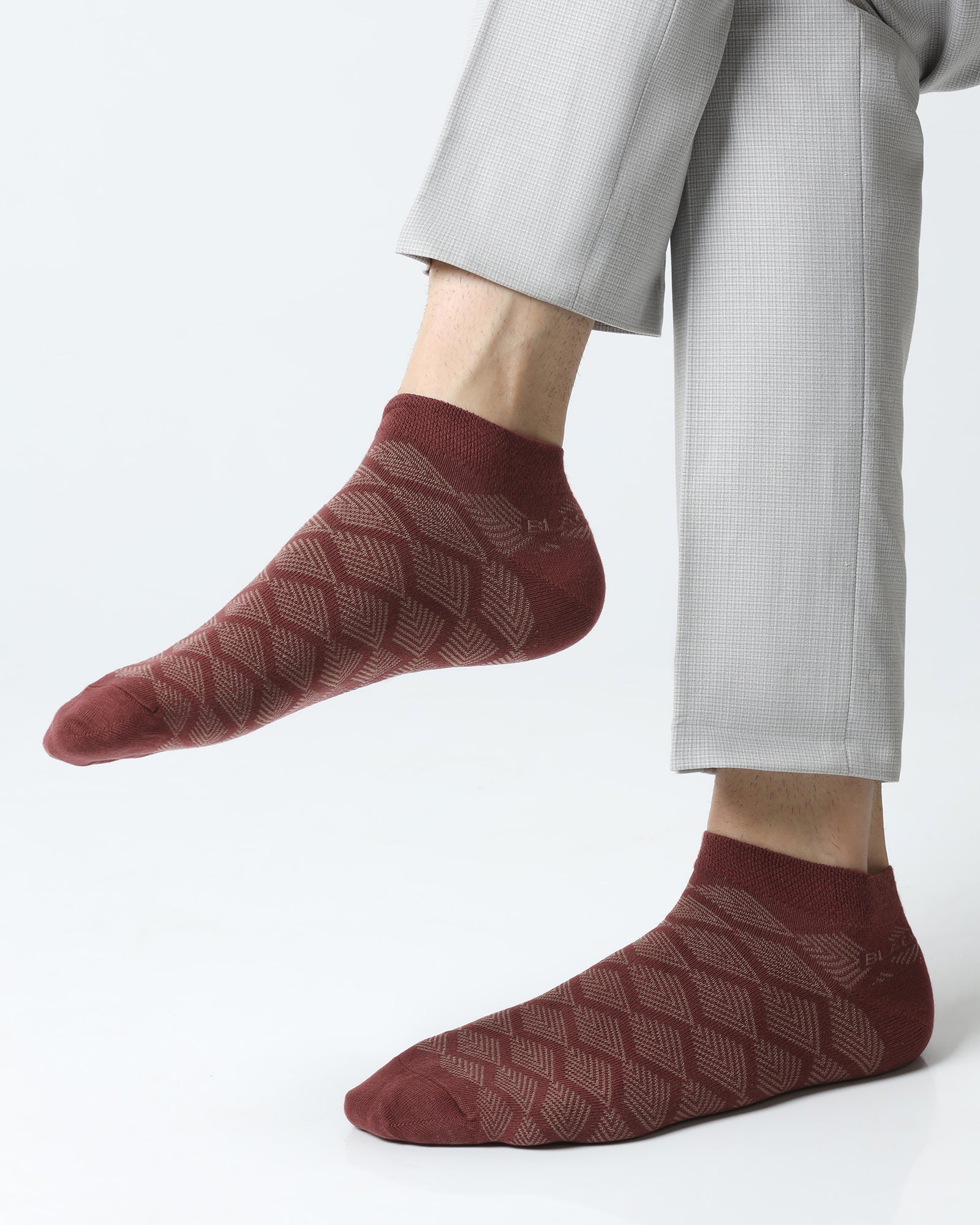 Cotton Multi Color Knitted Socks - Vaizag