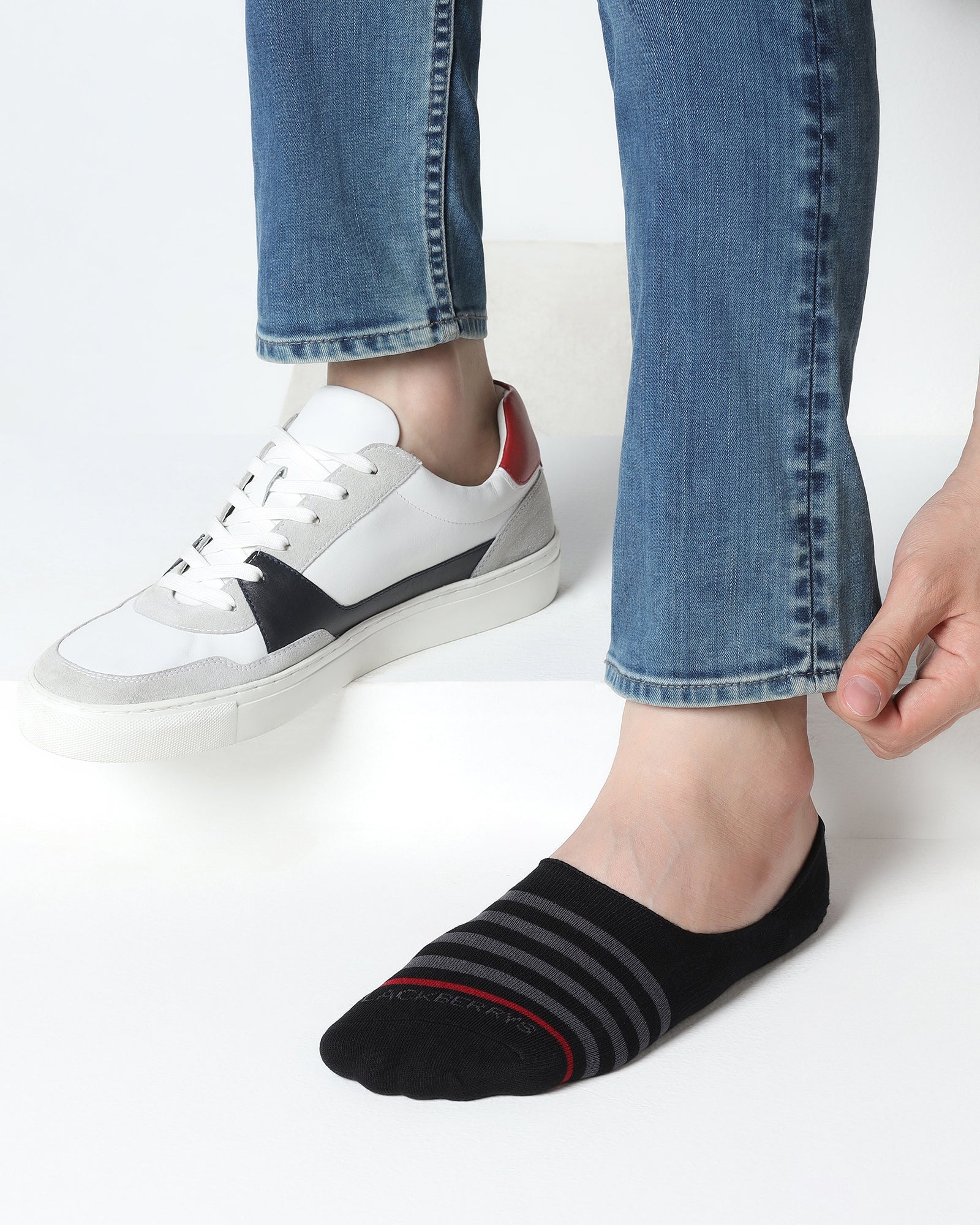 Cotton Multi Color Knitted Socks - Velhy