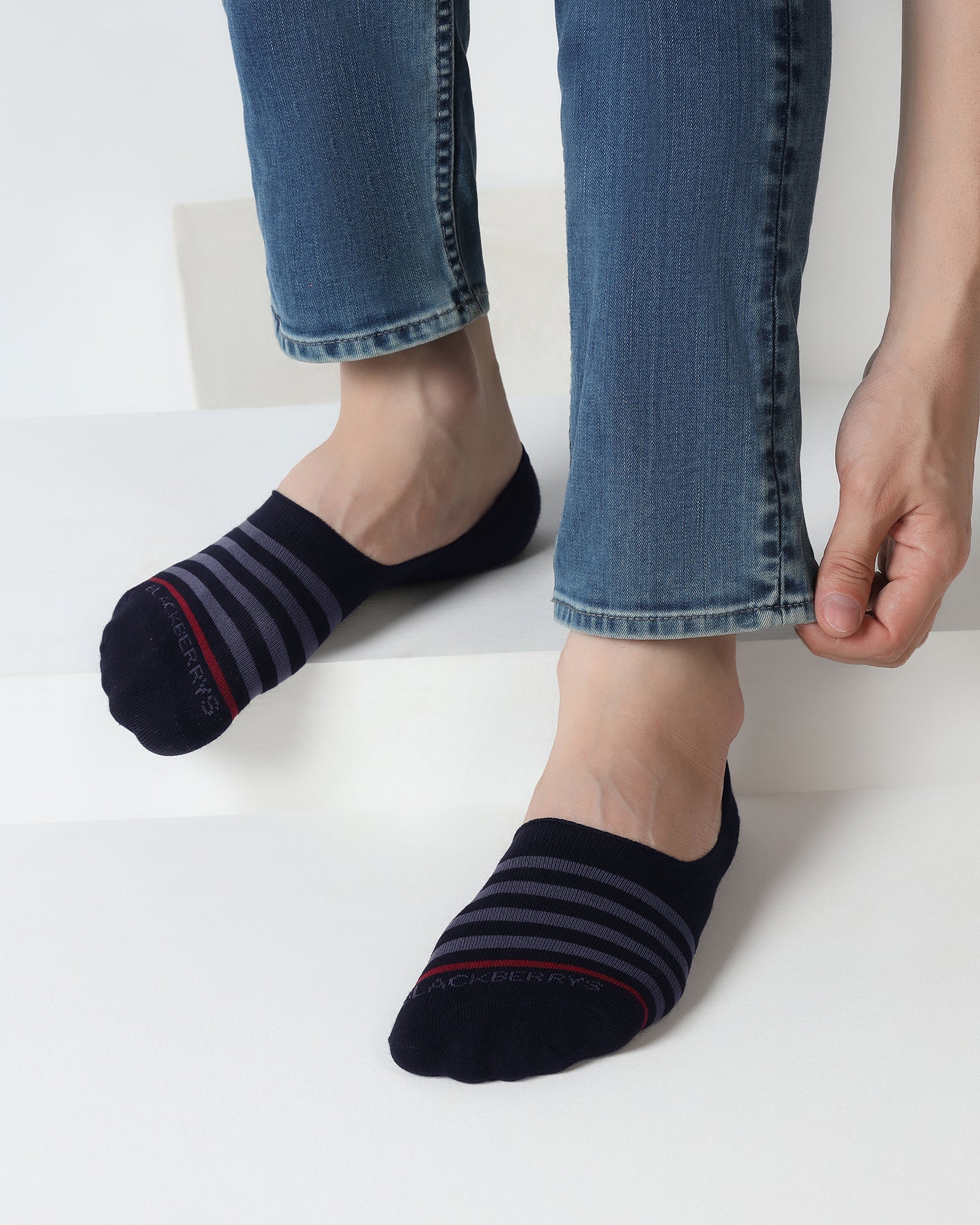 Cotton Multi Color Knitted Socks - Velhy