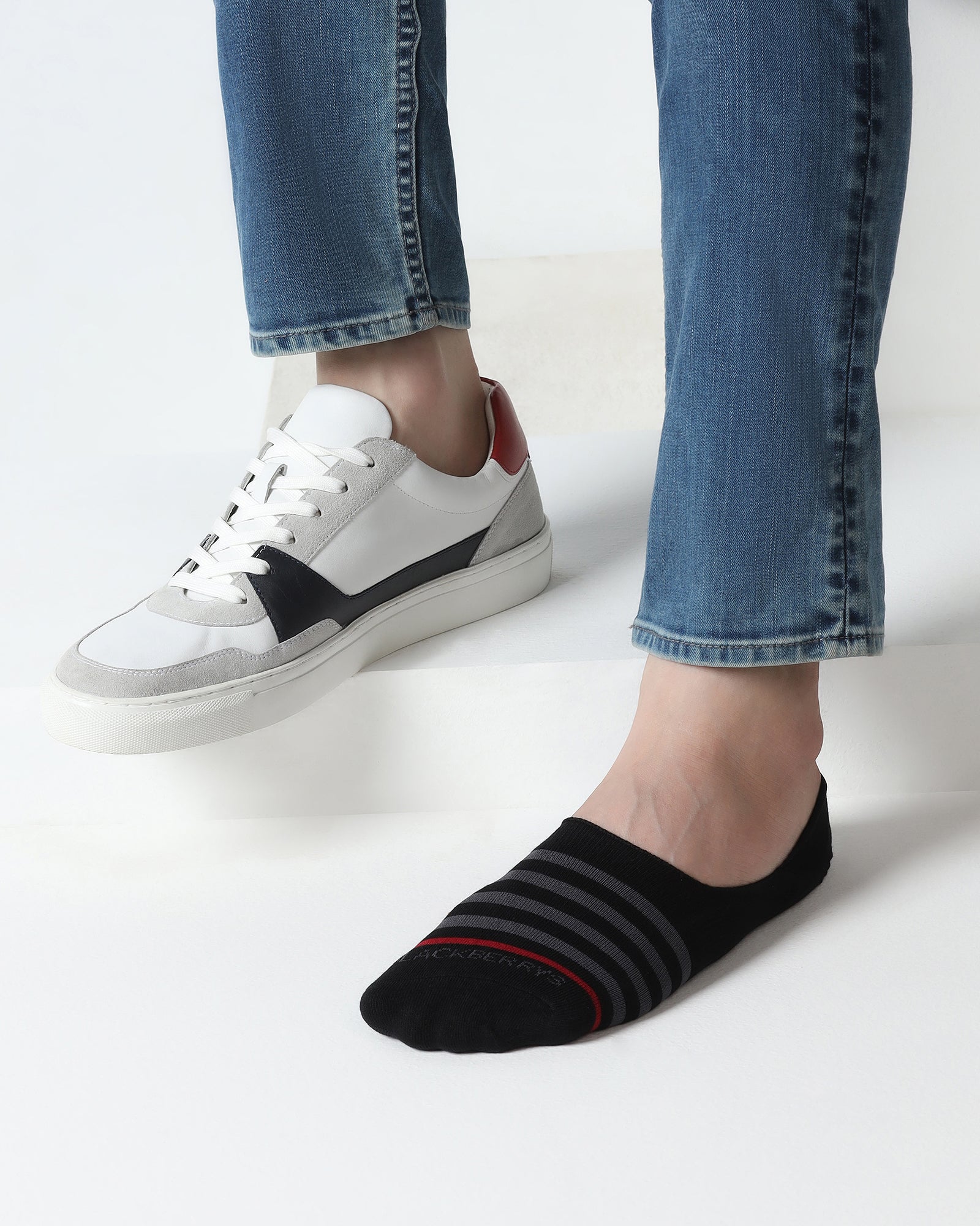 Cotton Multi Color Knitted Socks - Velhy