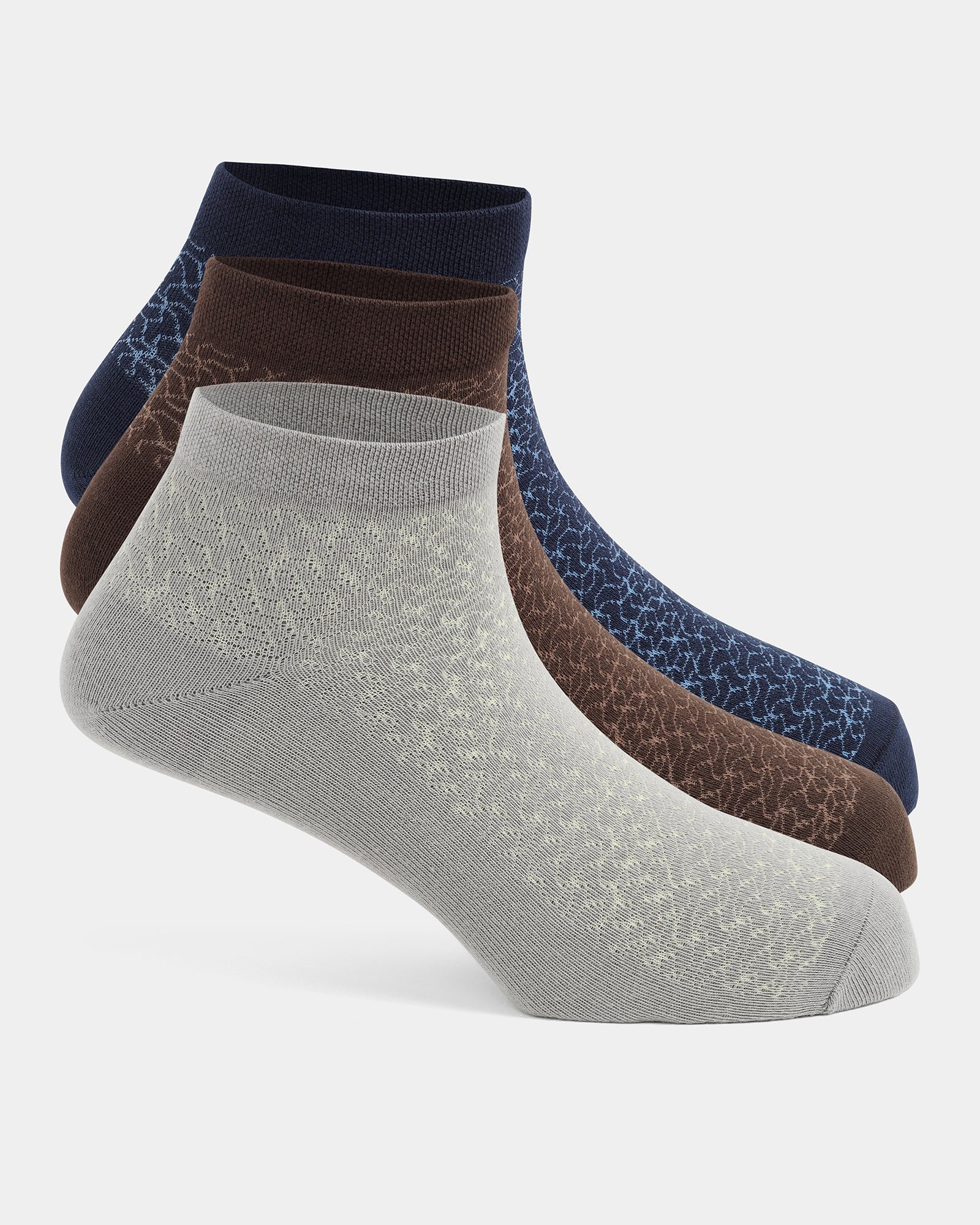 Cotton Multi Color Knitted Socks - Wyants