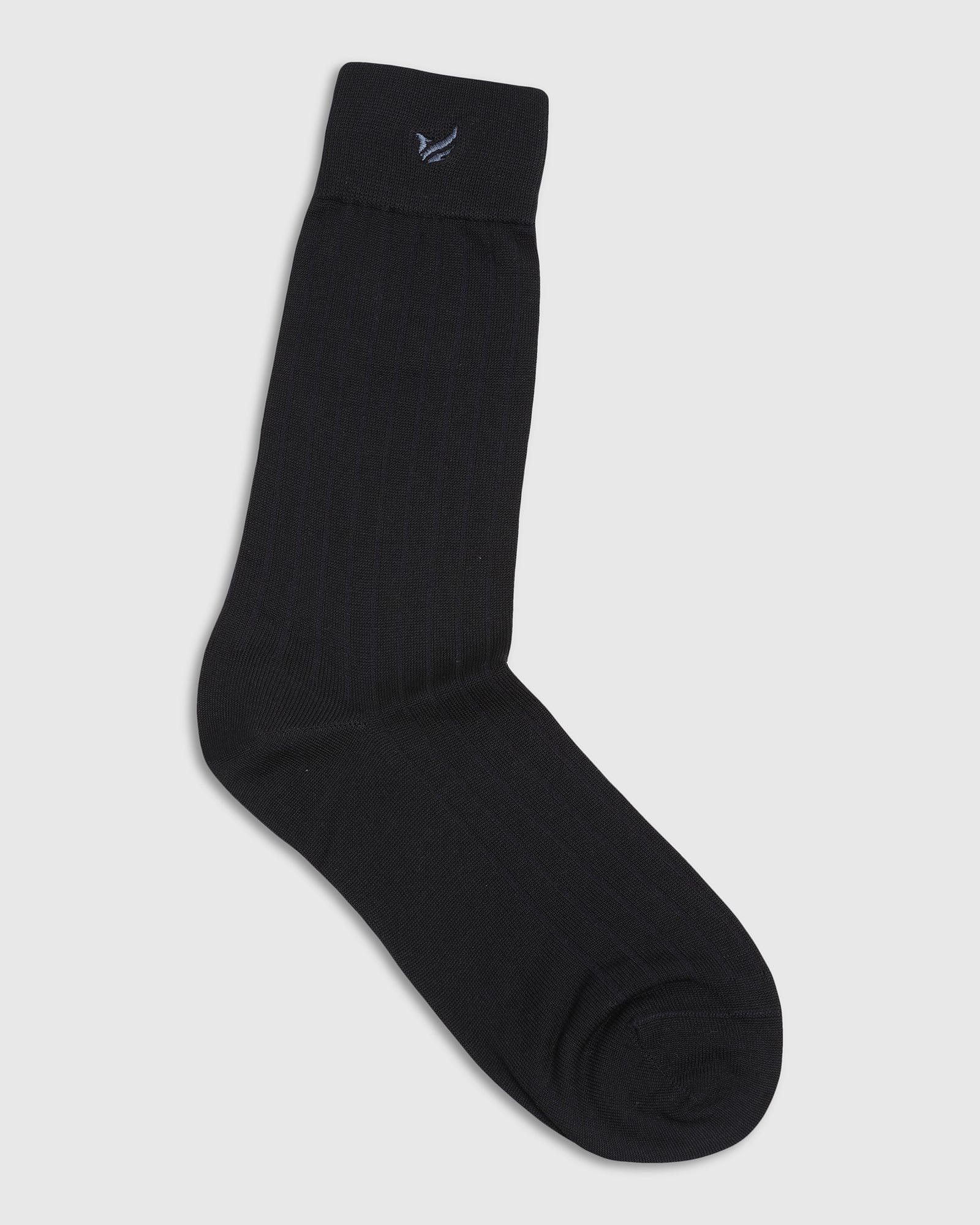 Cotton Navy Knitted Socks - Vanek