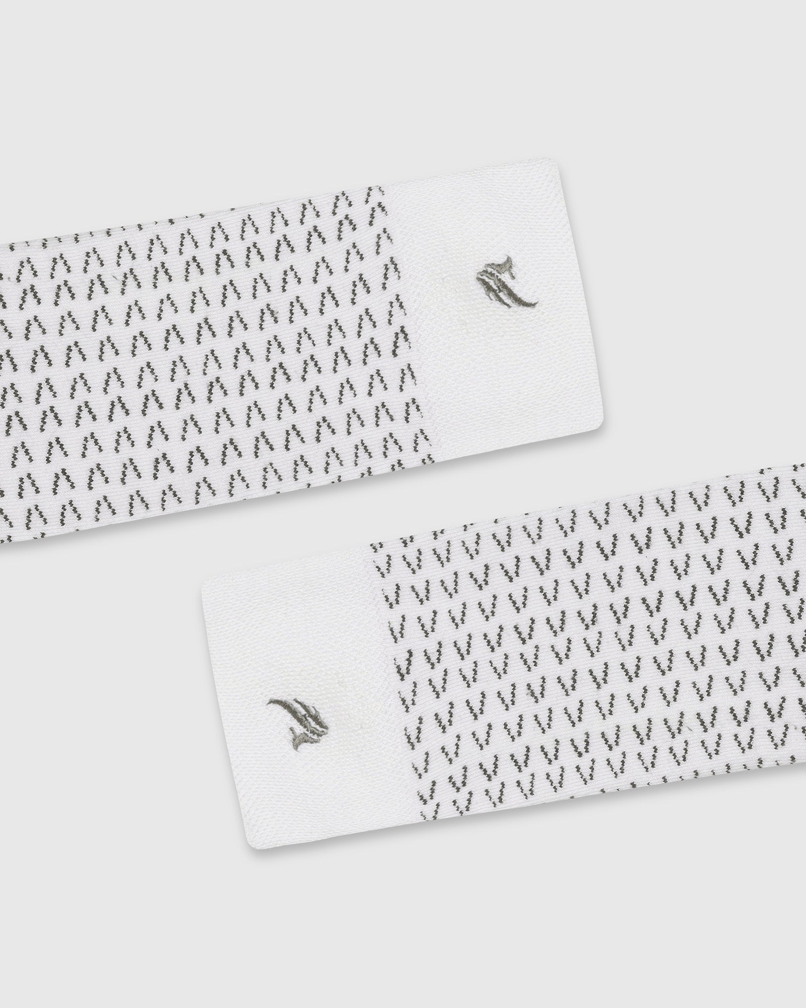 Cotton White Knitted Socks - Vaca