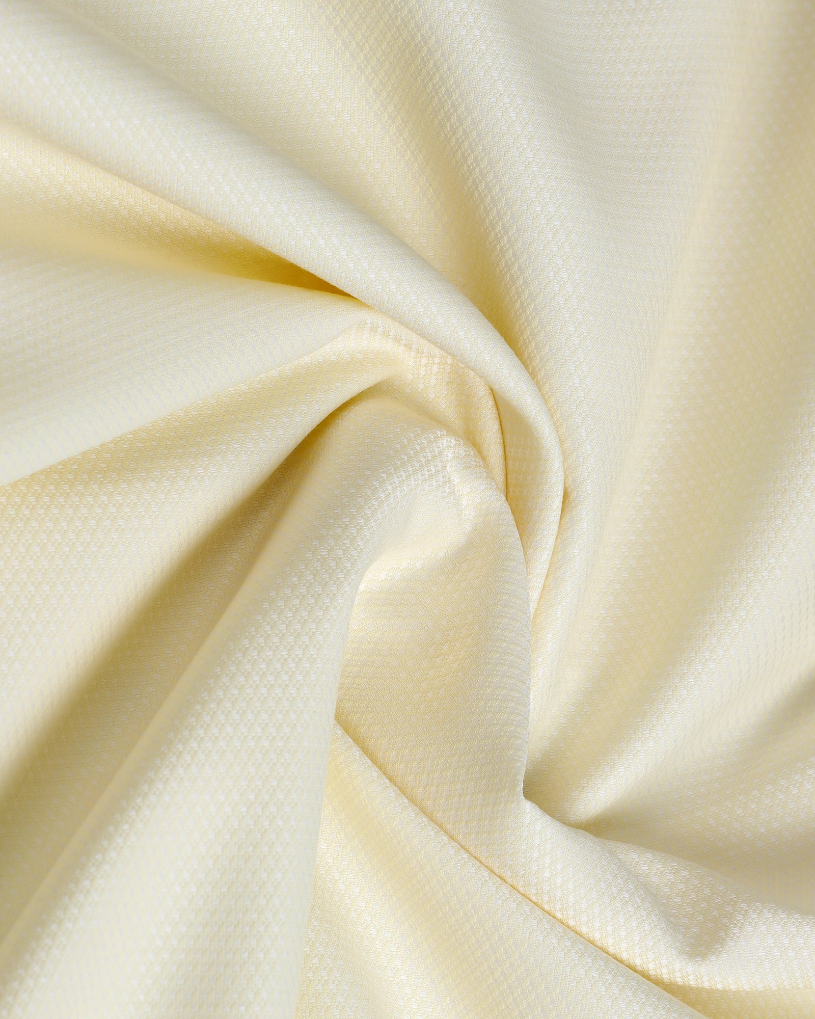 Cream Non Iron Textured Shirt - P31