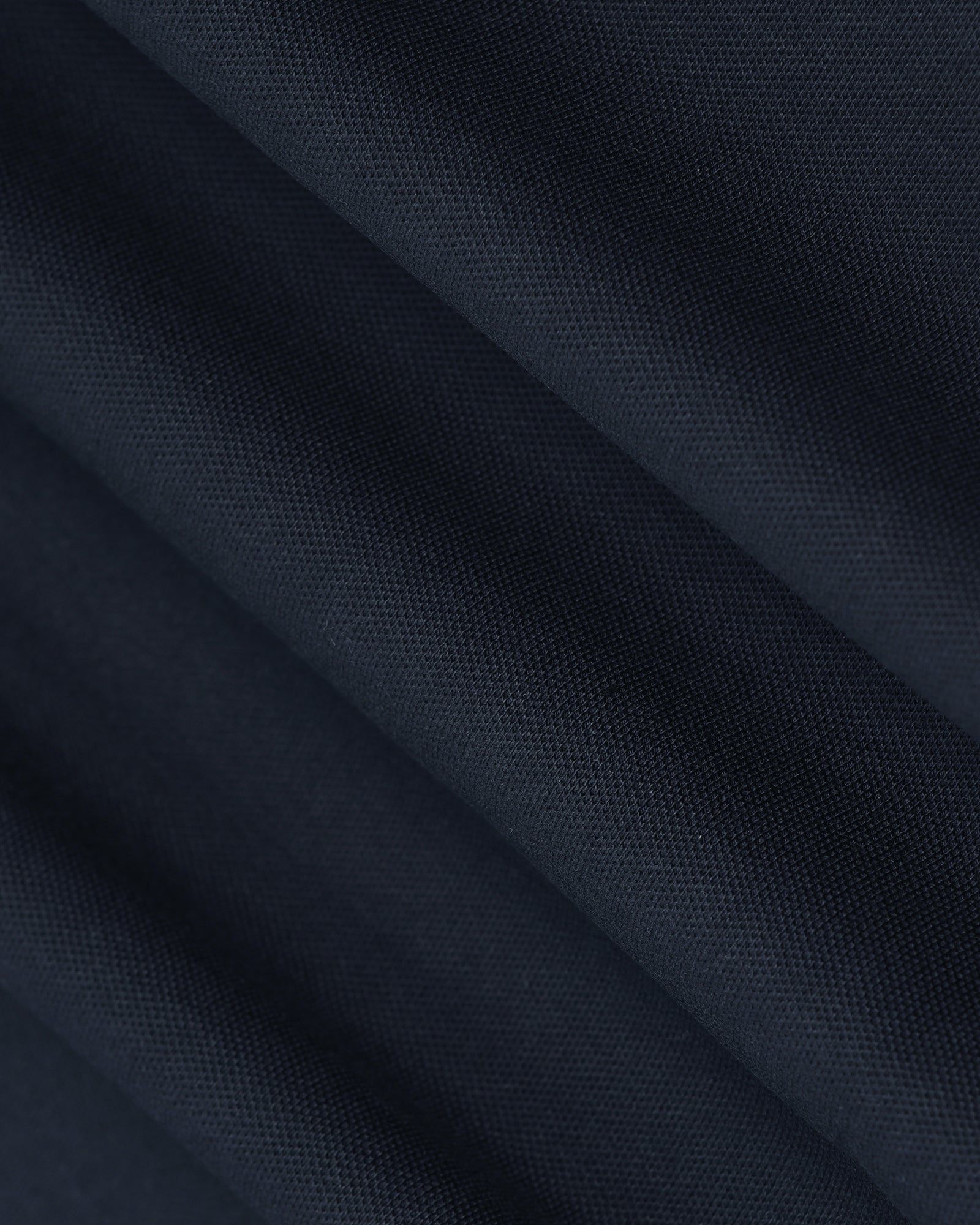 Crew Neck Navy Solid T-Shirt - Spectrum