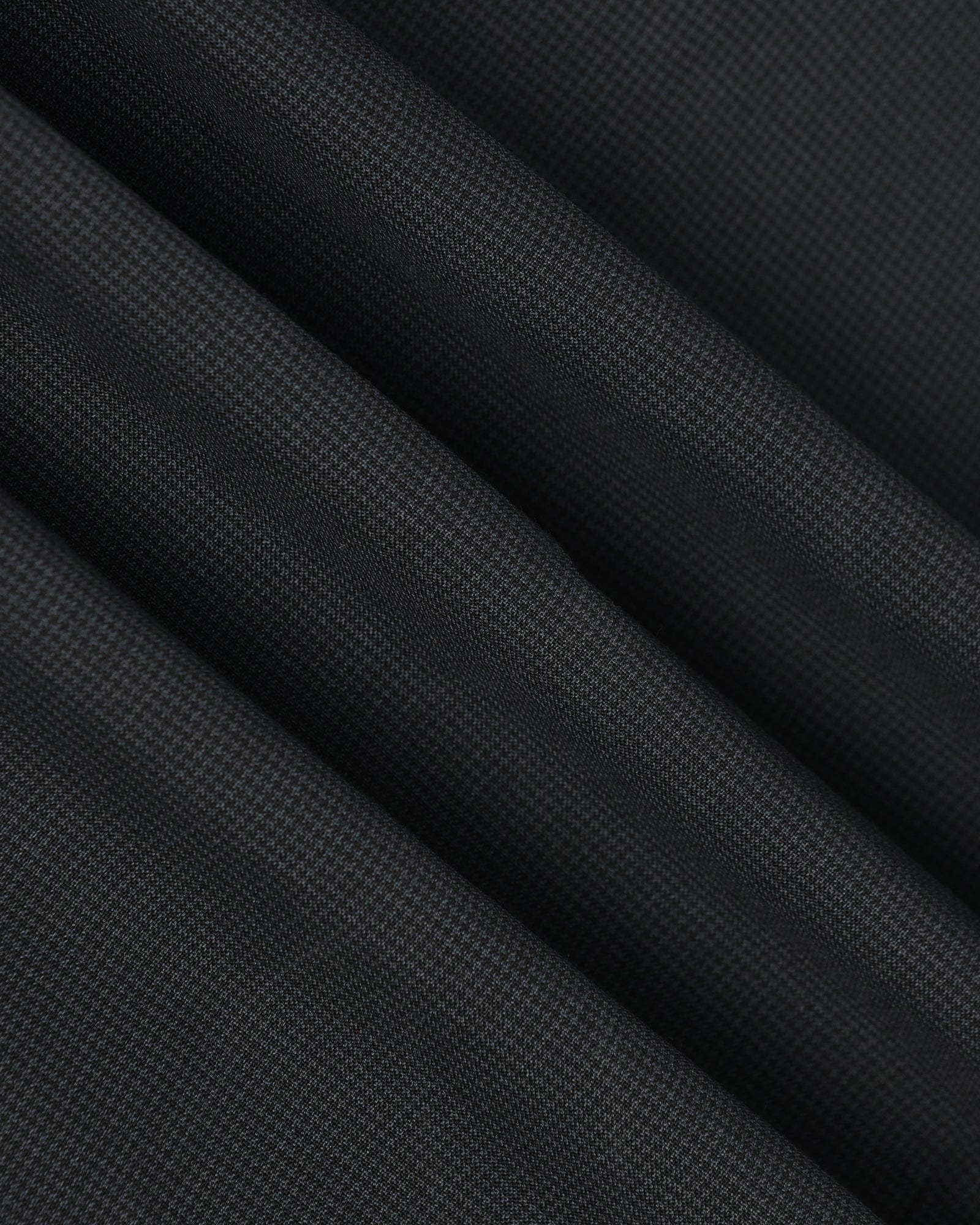 Temp Tech Slim Fit B-91 Formal Black Textured Trouser - Nexon