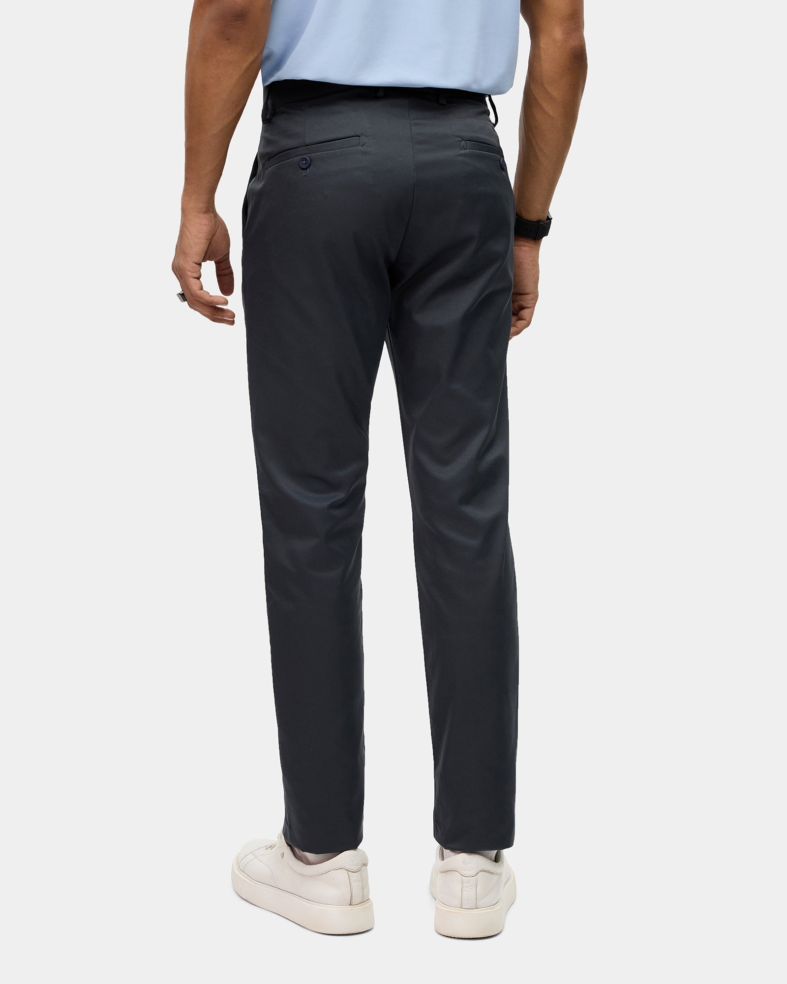 Dark Blue TechPro Textured Khakis - Draken