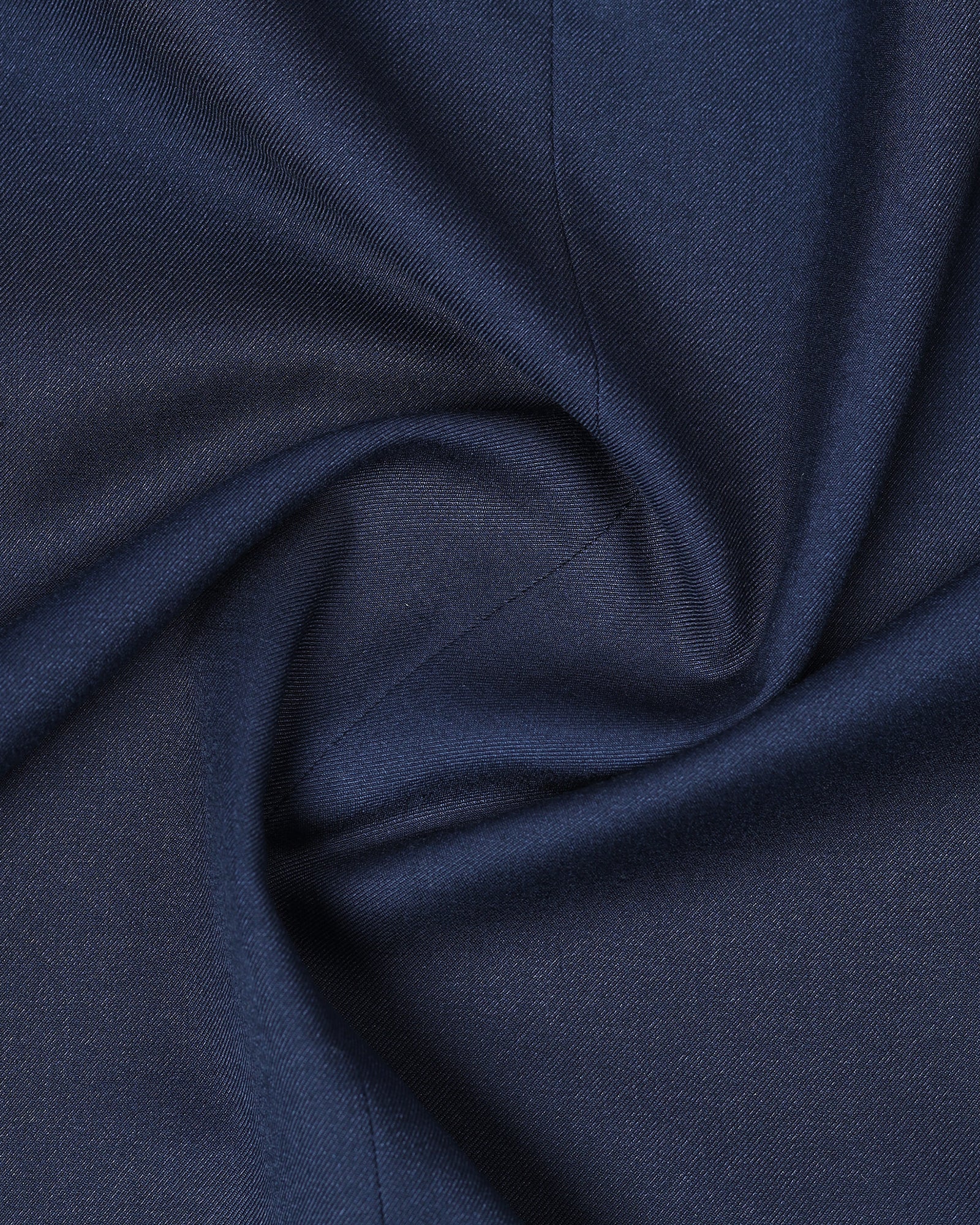 Dark Blue Two Piece Solid Suit - Cabshot