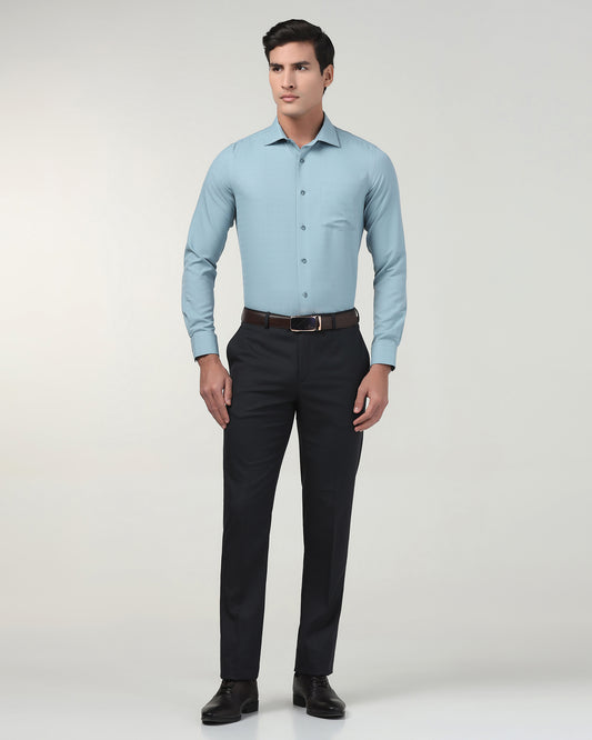 Dark Grey Textured Trouser - Kylian