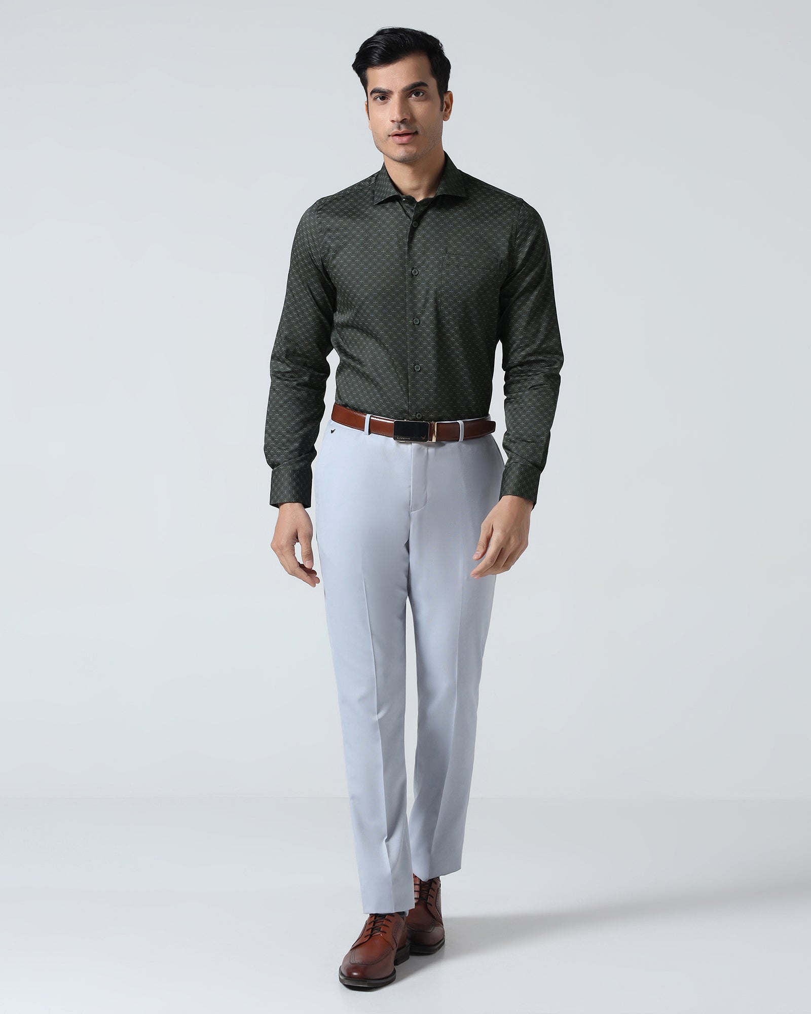 Maroon Printed Shirt - Cloud