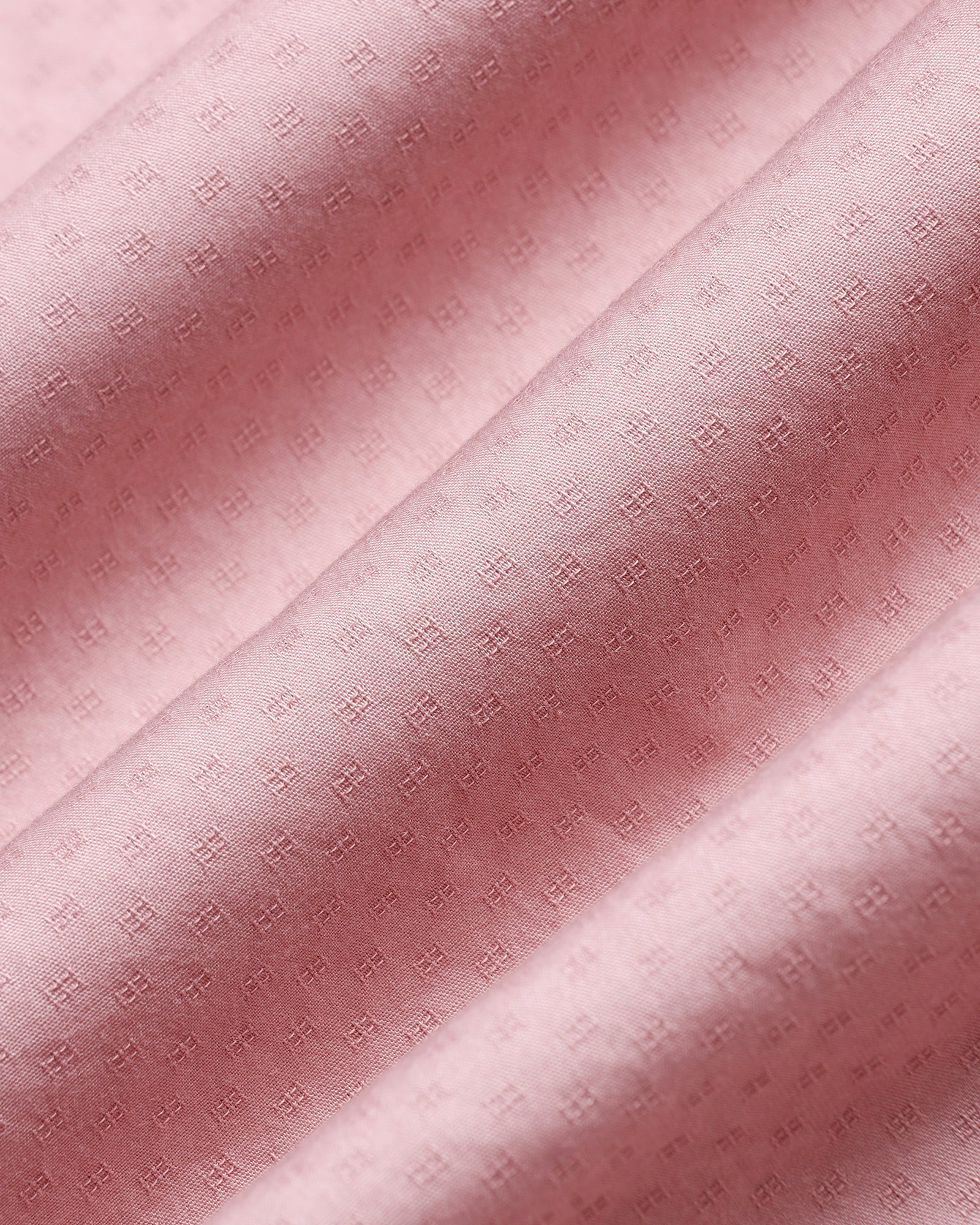 Dusty Pink Textured Shirt - Recon