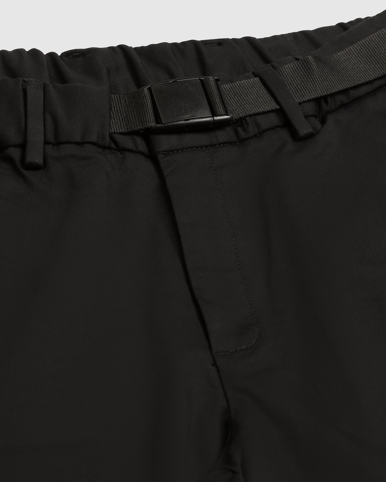 Casual Black Solid Shorts - Vik