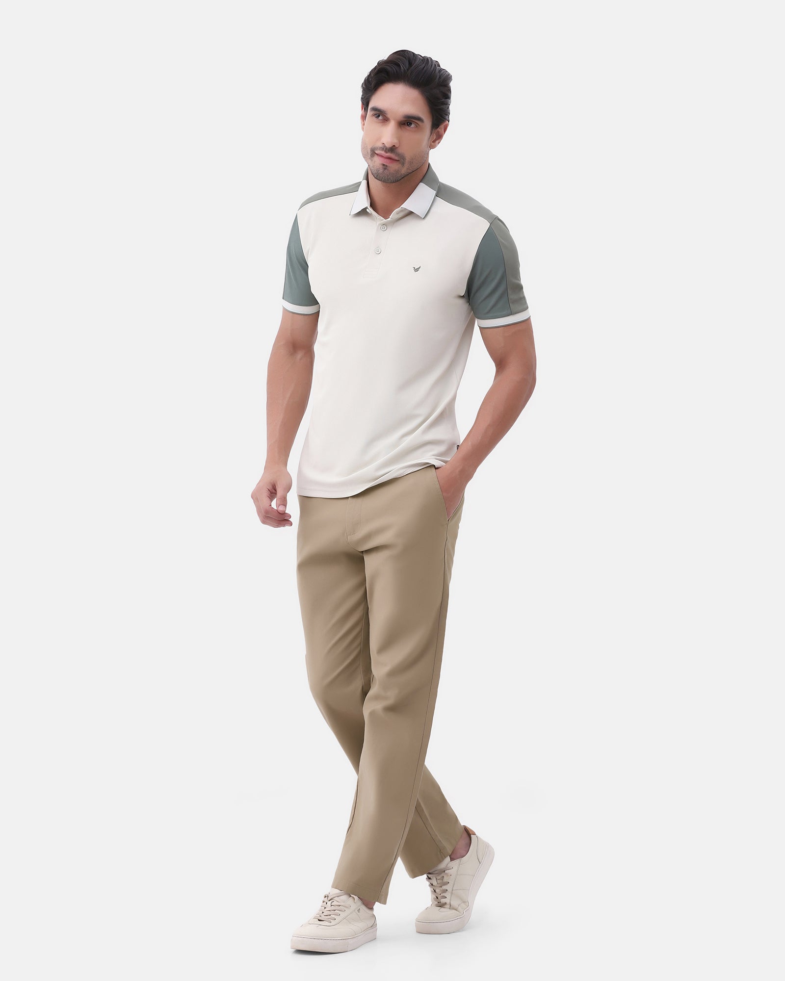 Khaki Techpro Textured Khakis - Pando