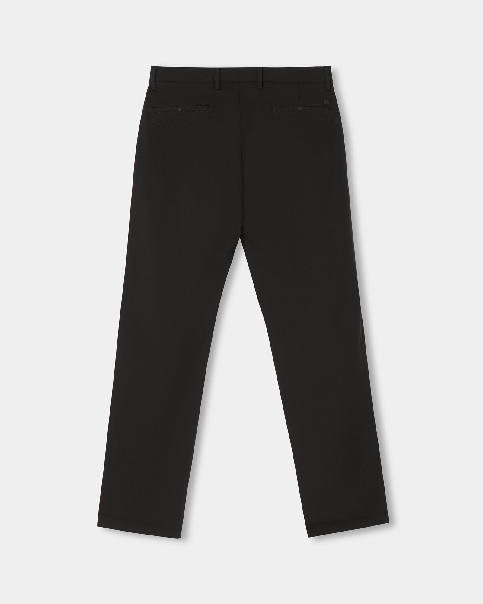 Black Techpro Textured Khakis - Pando
