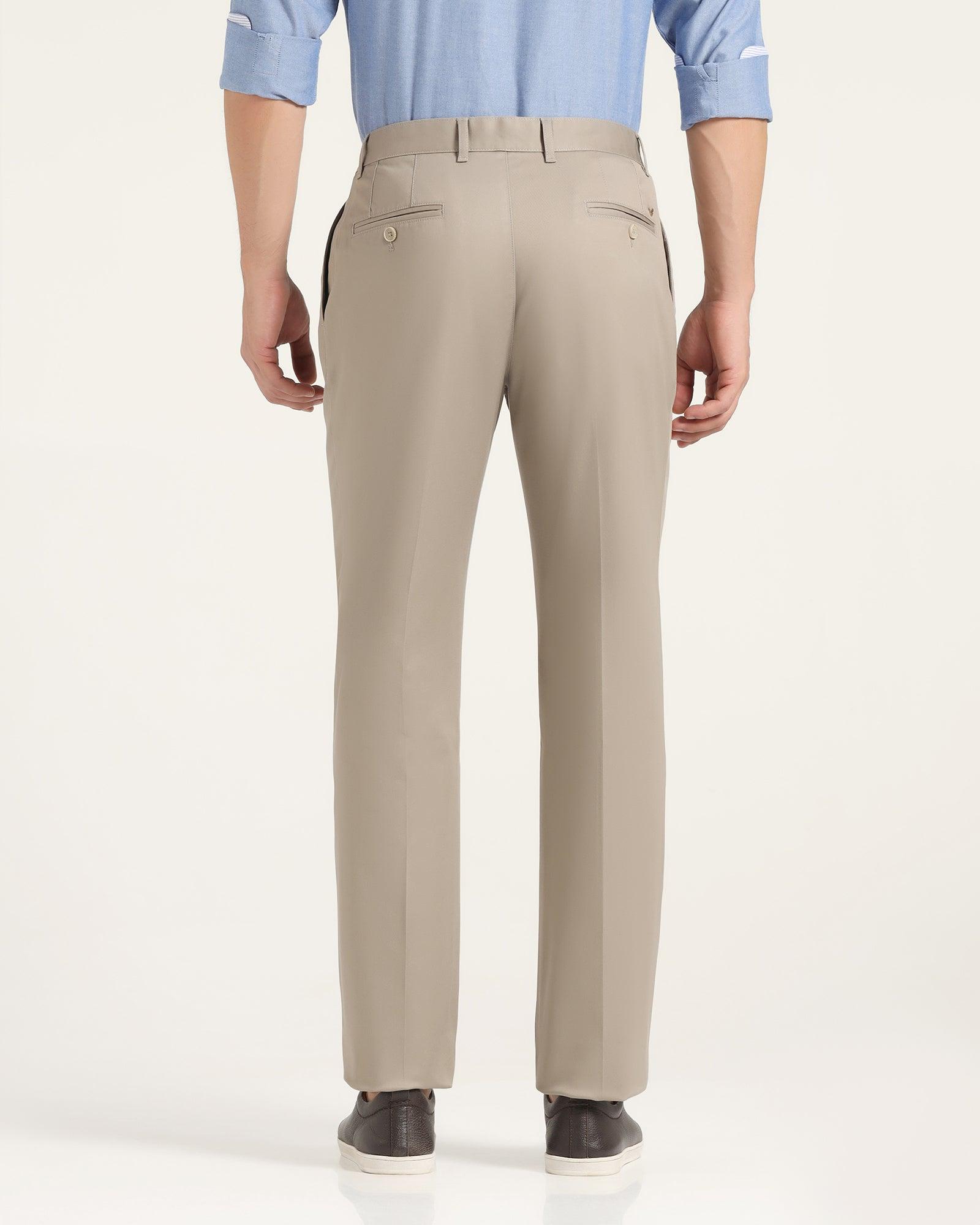 Straight B-90 Casual Mouse Solid Khakis - Criston - Blackberrys