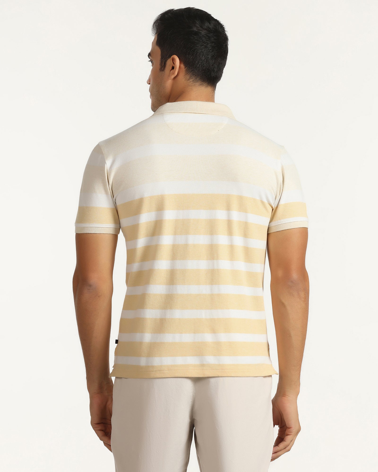 Polo Yellow Stripe T-Shirt - Scorpius
