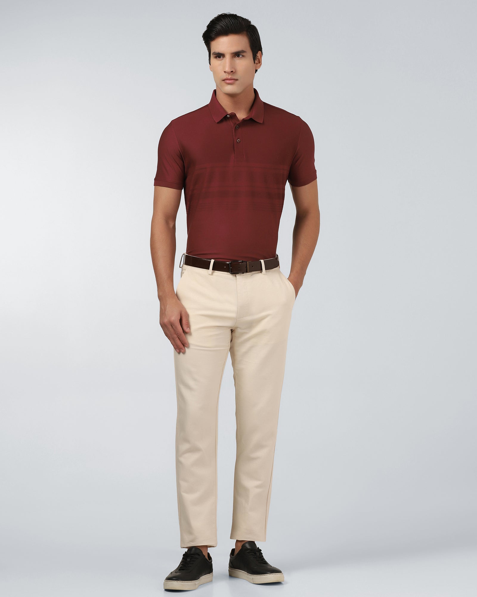 Ecru Linen Solid Khaki - Hazel