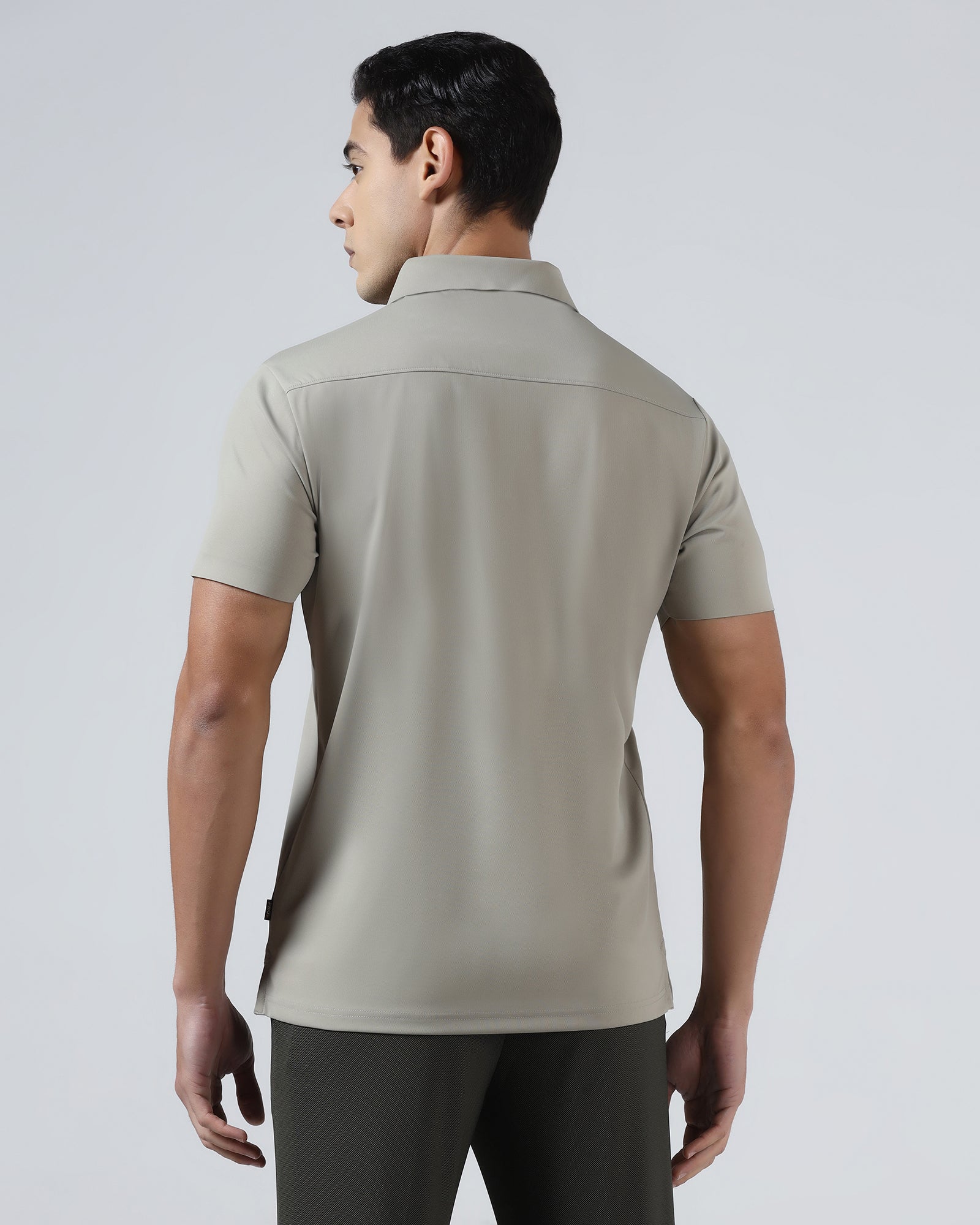 Ecru TechPro Textured Polo - Hina