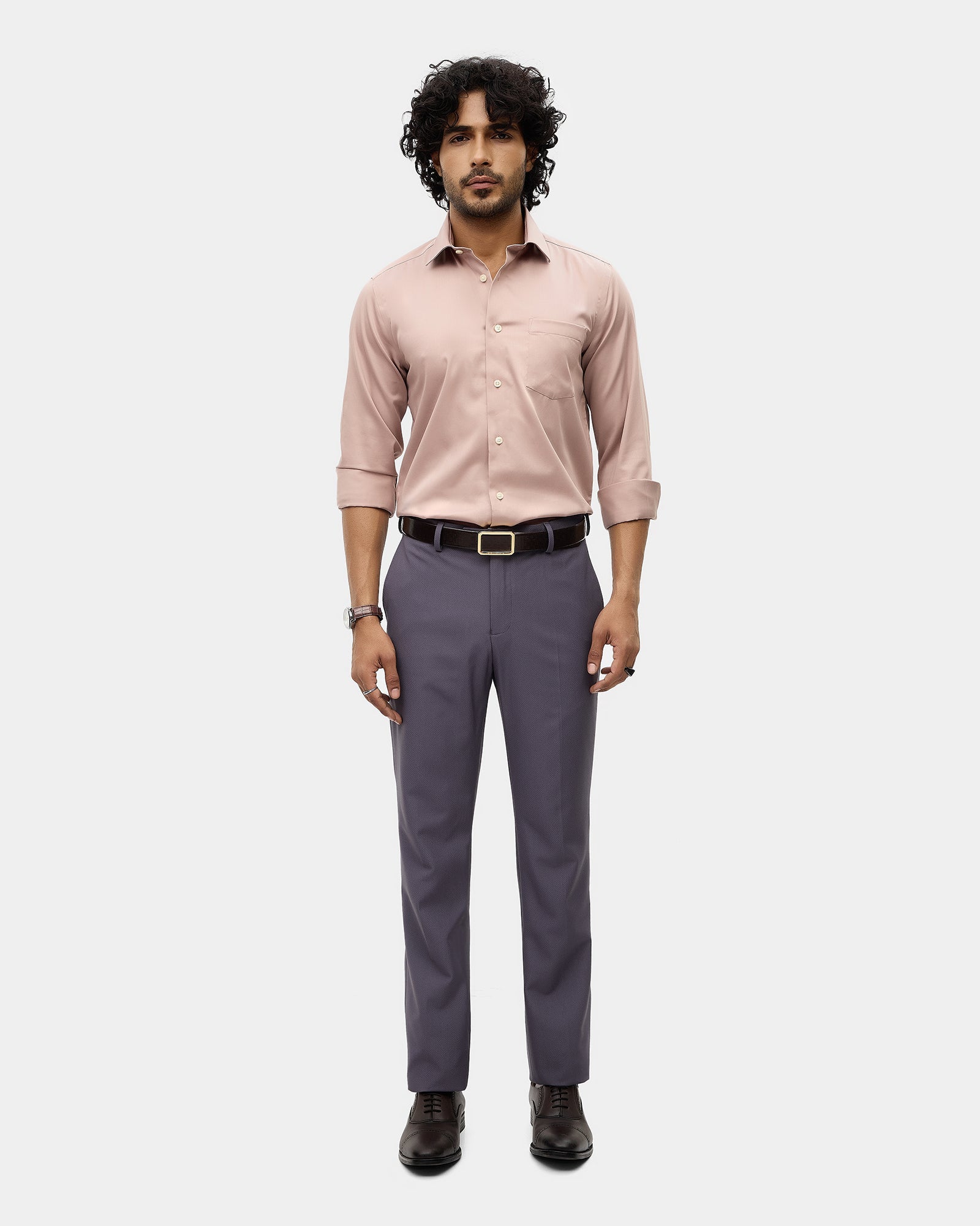 Fawn Solid Shirt - Sylvia
