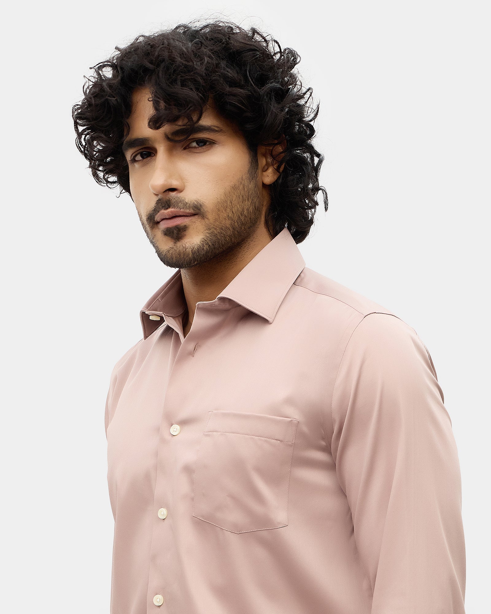 Fawn Solid Shirt - Sylvia