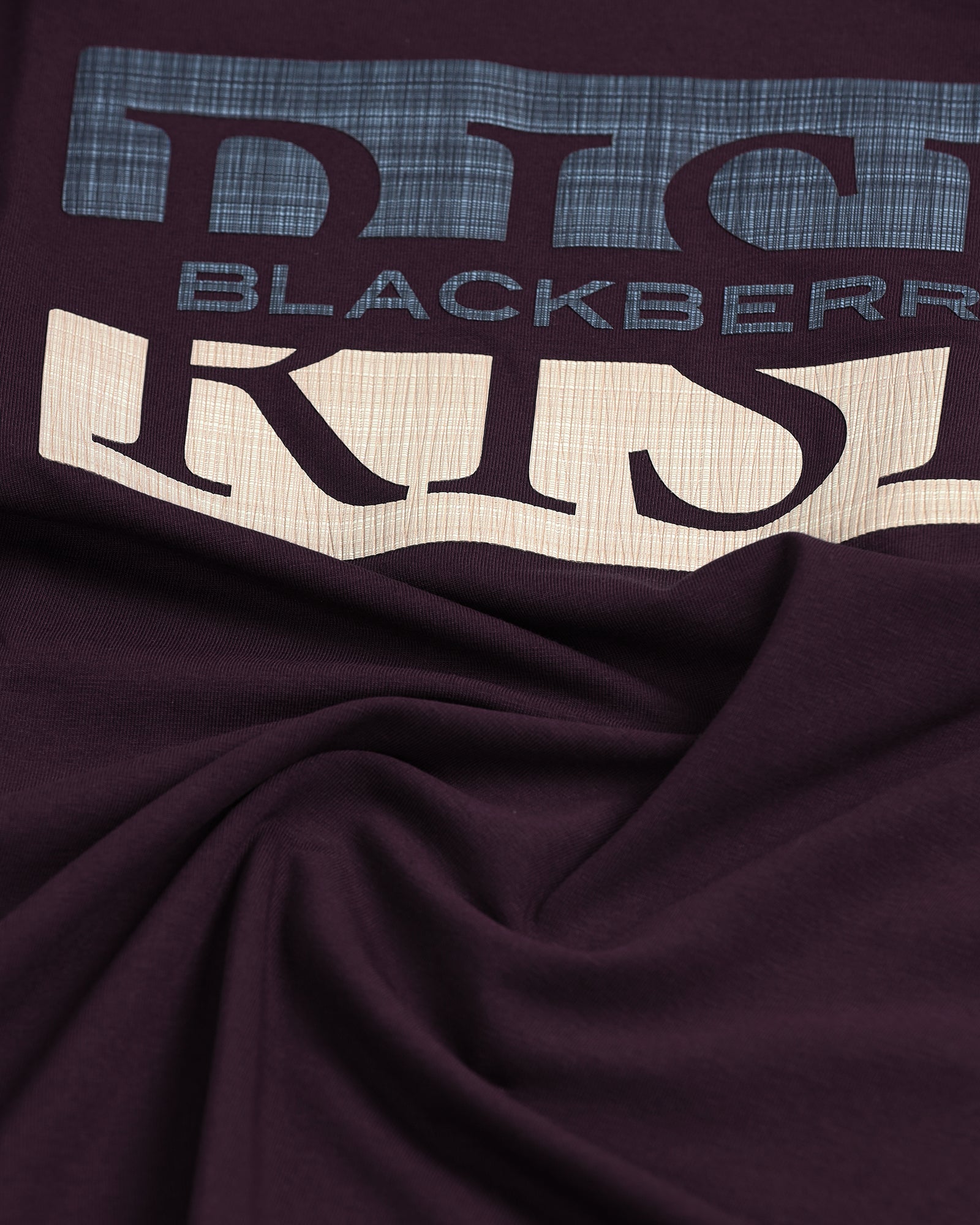 Fig Crew Neck Solid T-Shirt - Rise