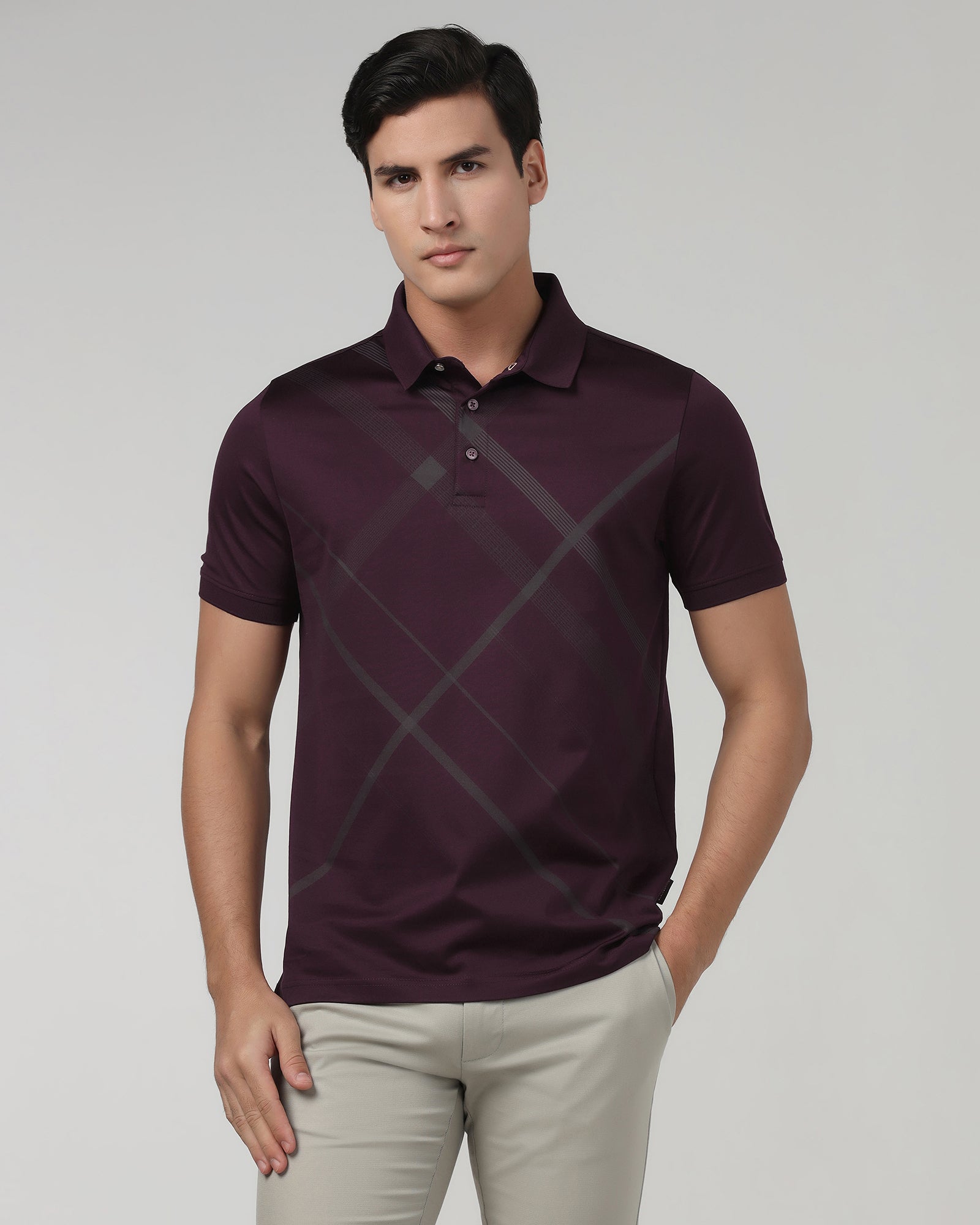 Fig Printed Polo - Tokyo