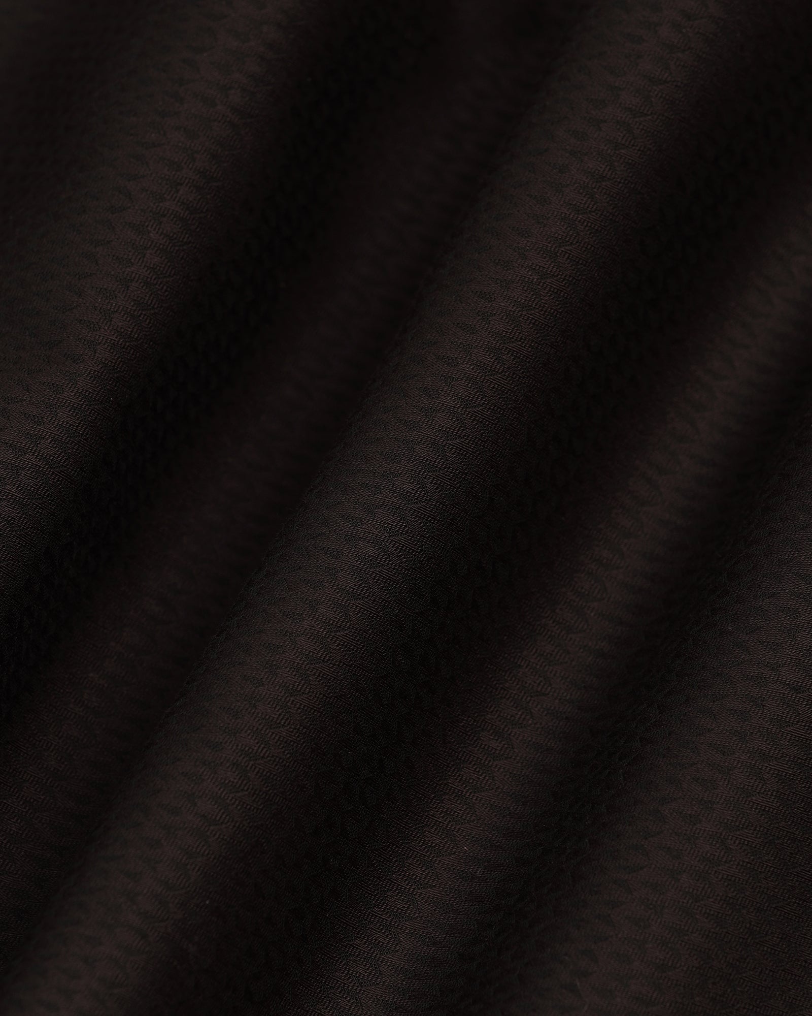 Formal Brown Textured Shirt - Rome