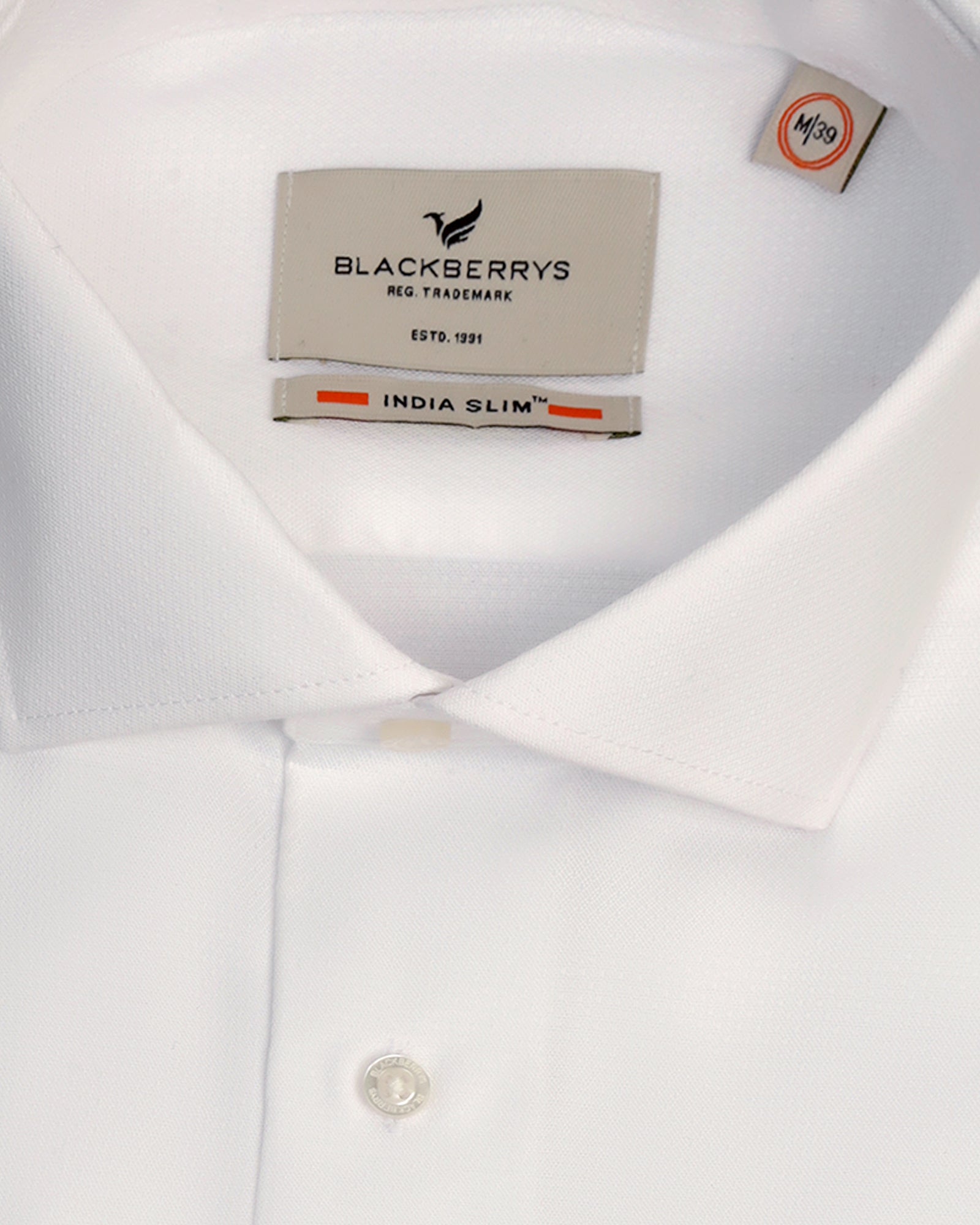 Formal Super White Textured Shirt - Rager