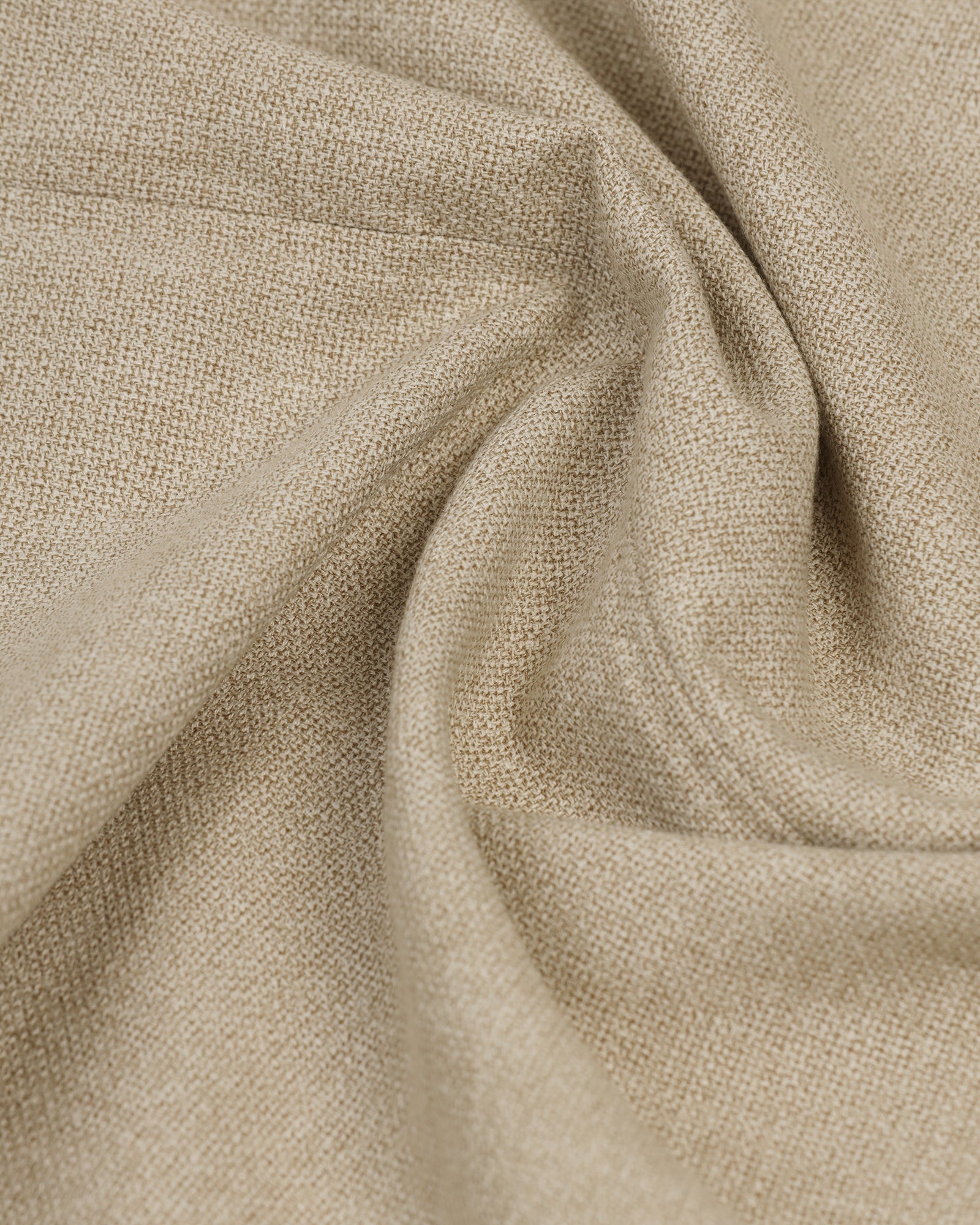 Formal Beige Textured Blazer - Blanc