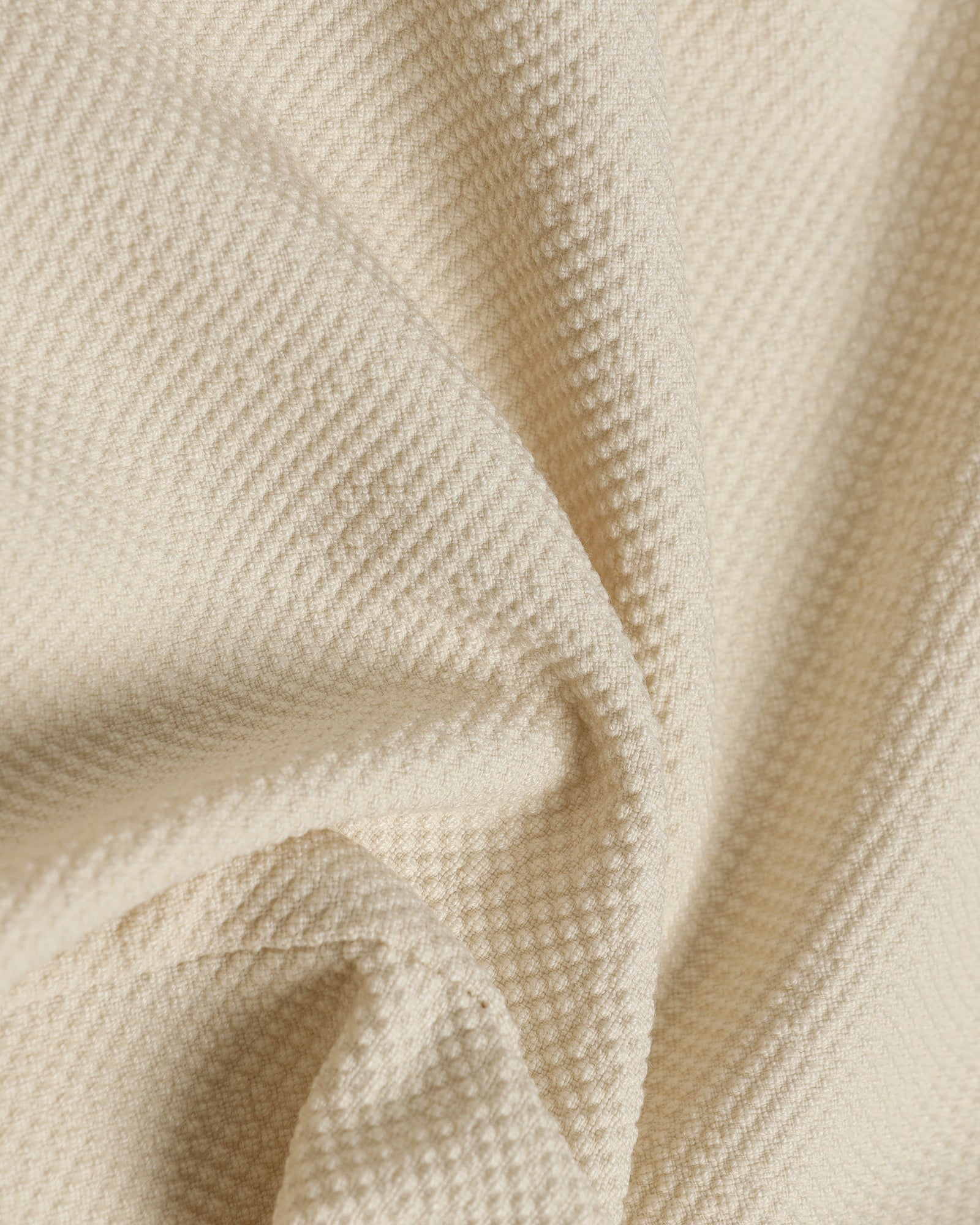 Formal Beige Textured Blazer - Caron