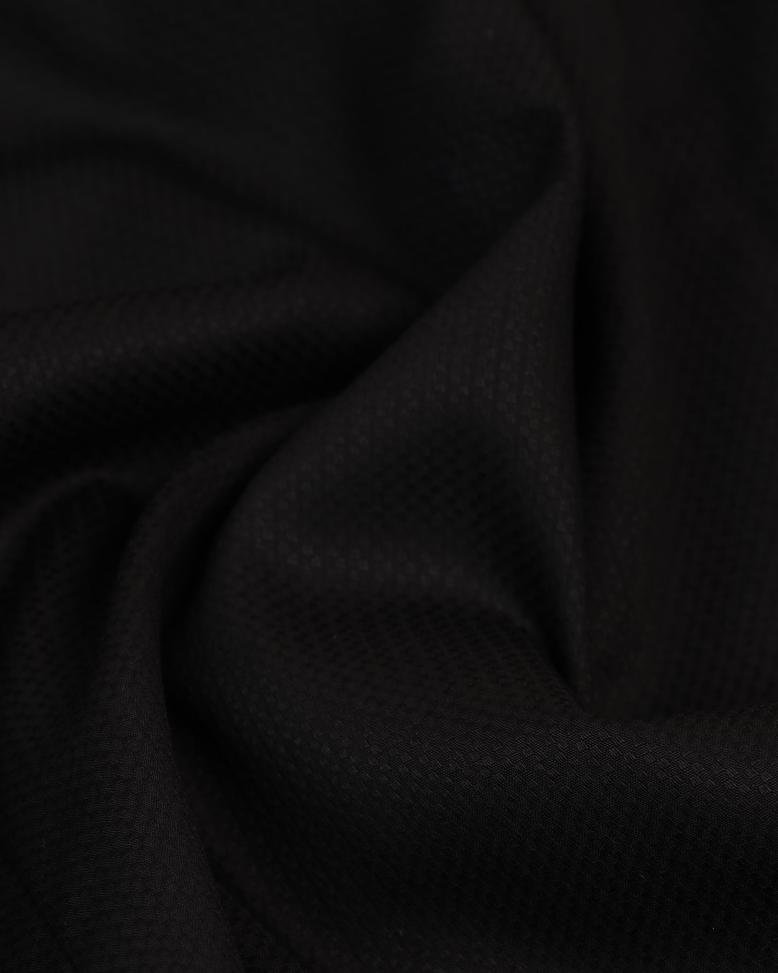 Formal Black Textured Shirt - Float