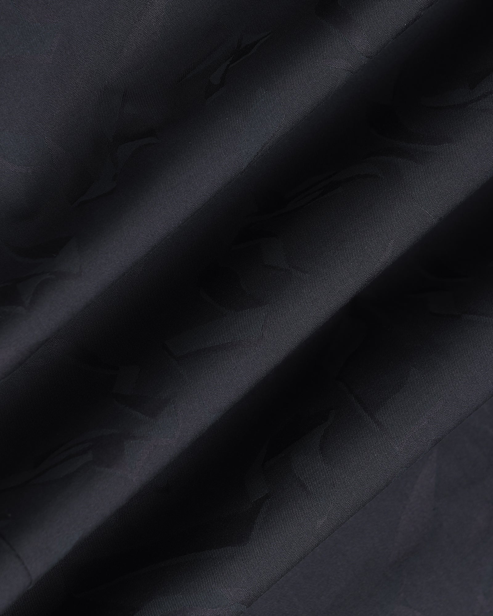 Formal Charcoal Grey Jacquard Shirt - Riley