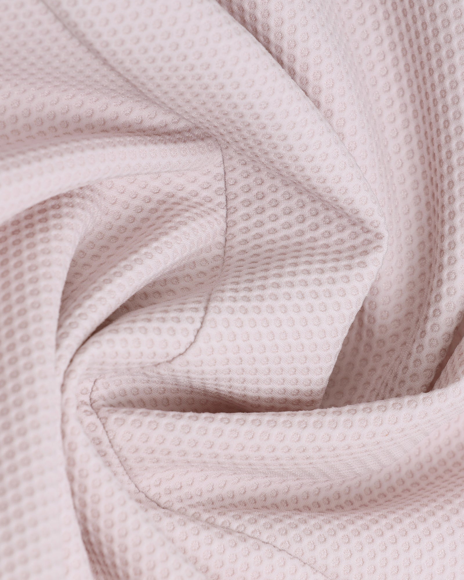 TechPro Formal Light Pink Textured Blazer - Renault