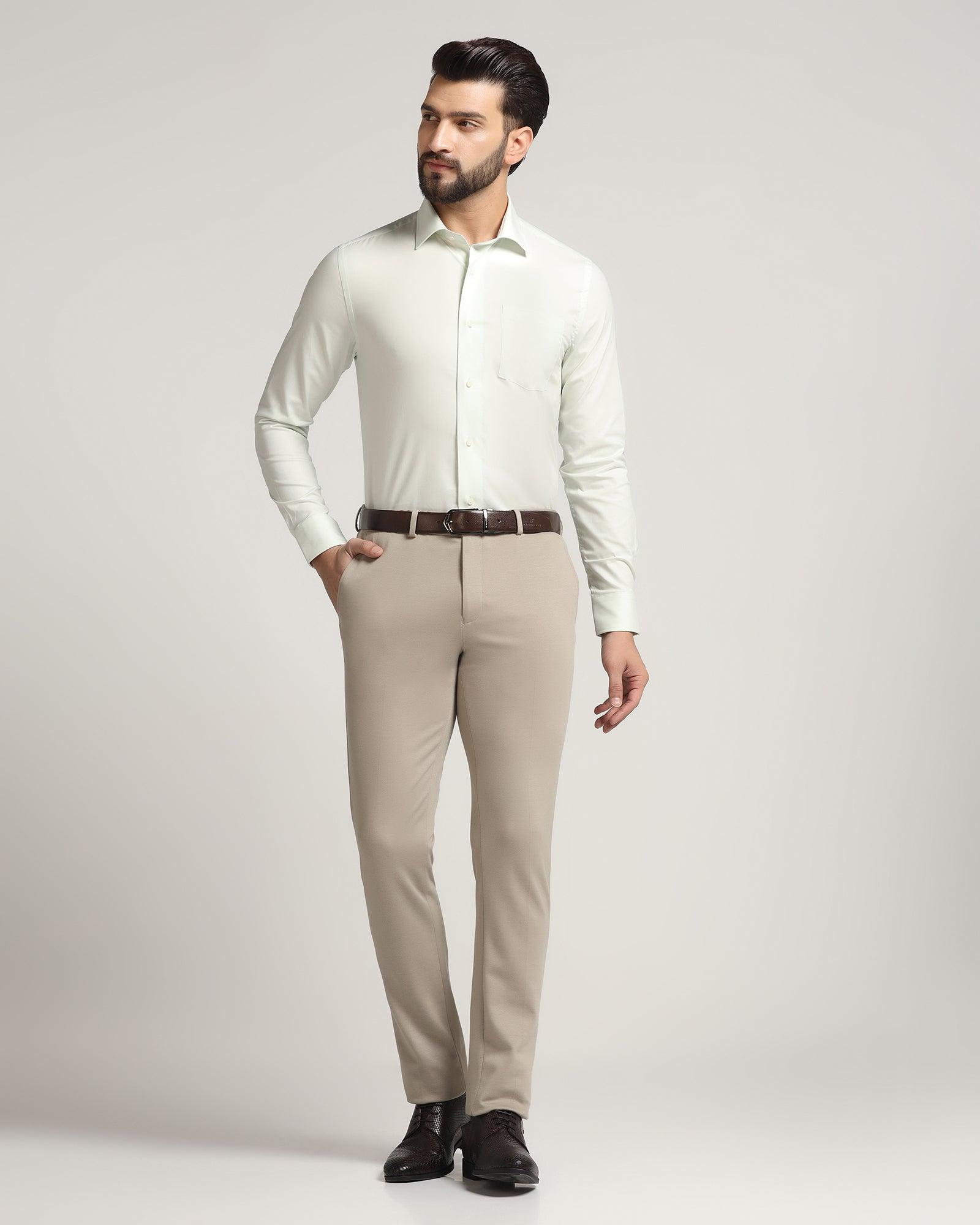 Formal Mint Solid Shirt - Otto - Blackberrys