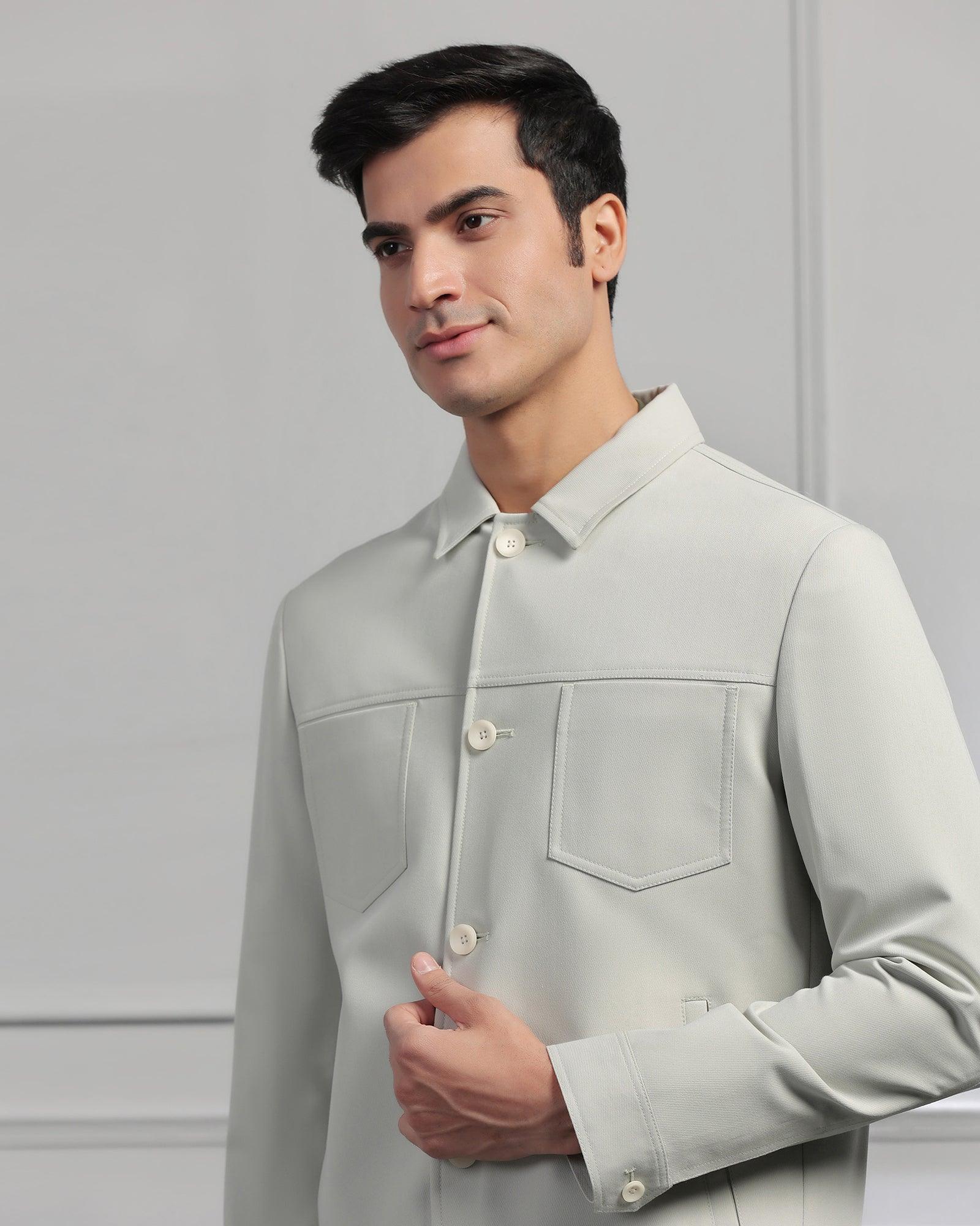 Formal Mint Solid Jacket - Garnet - Blackberrys