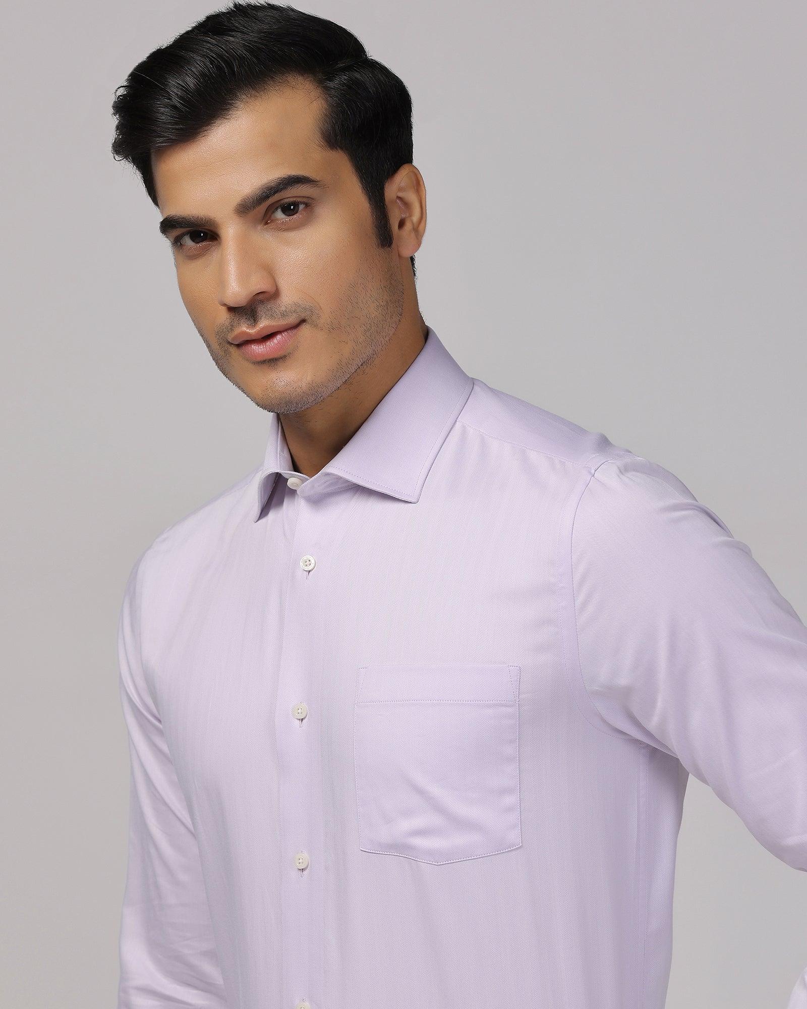 Formal Pink Stripe Shirt - Teri - Blackberrys