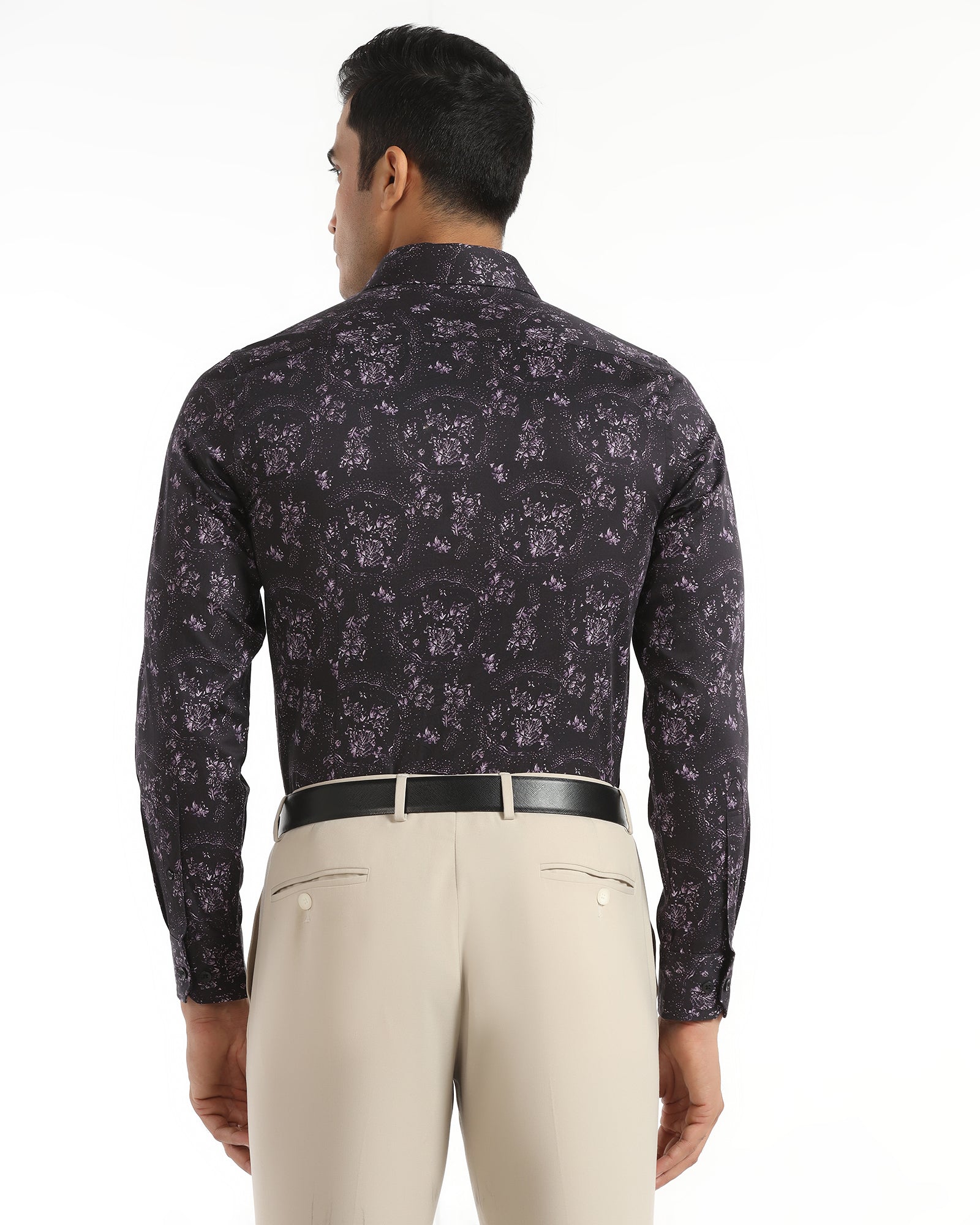 Formal Purple Printed Shirt - Tyson