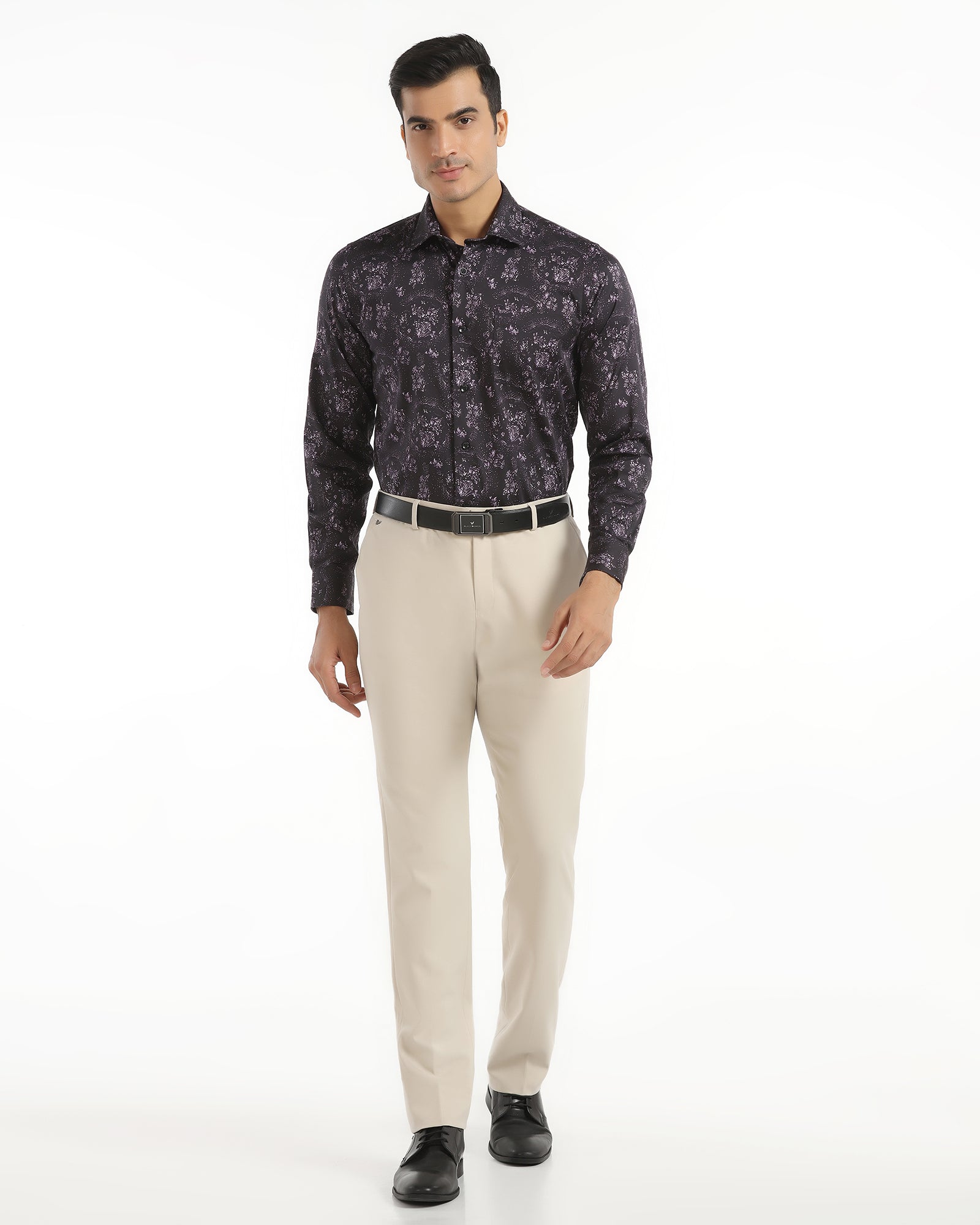 Formal Purple Printed Shirt - Tyson