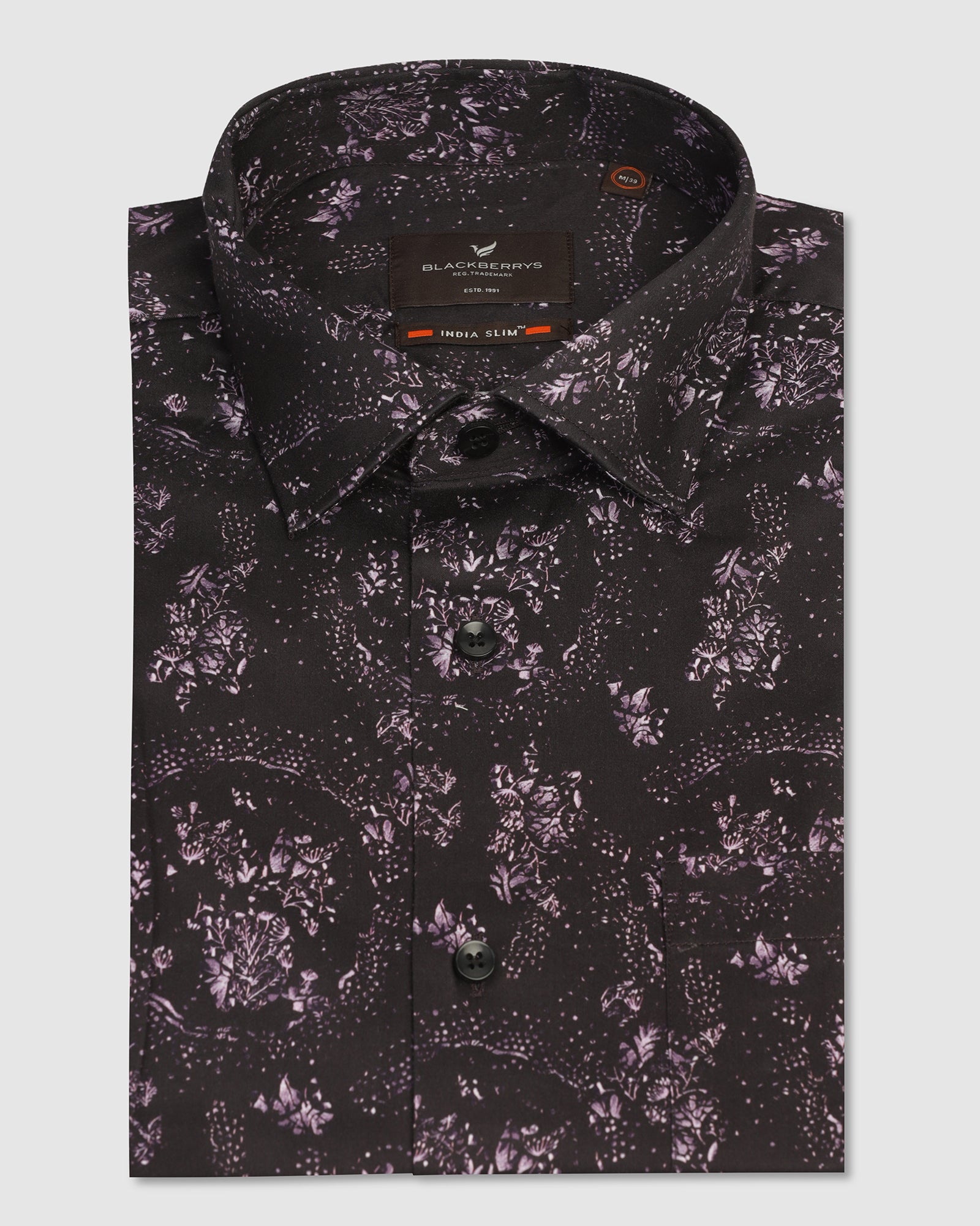Formal Purple Printed Shirt - Tyson