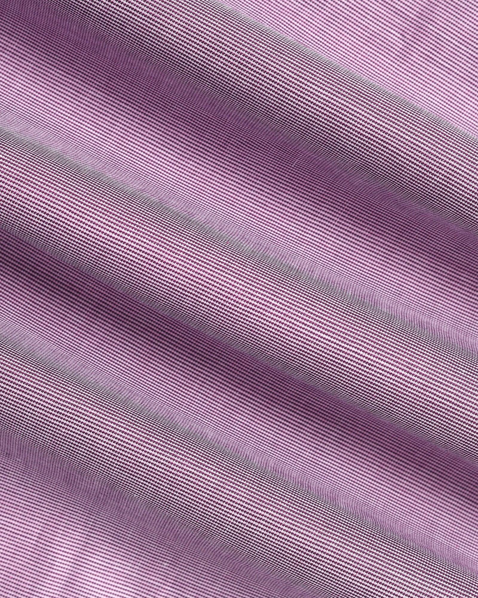 Formal Purple Textured Shirt - Robot