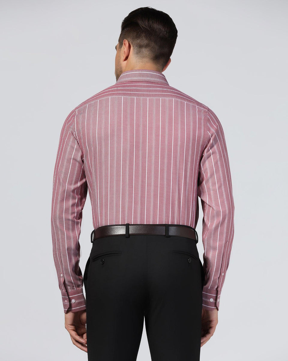 Stripes With Red Emblem Men 100148728blu main image 0