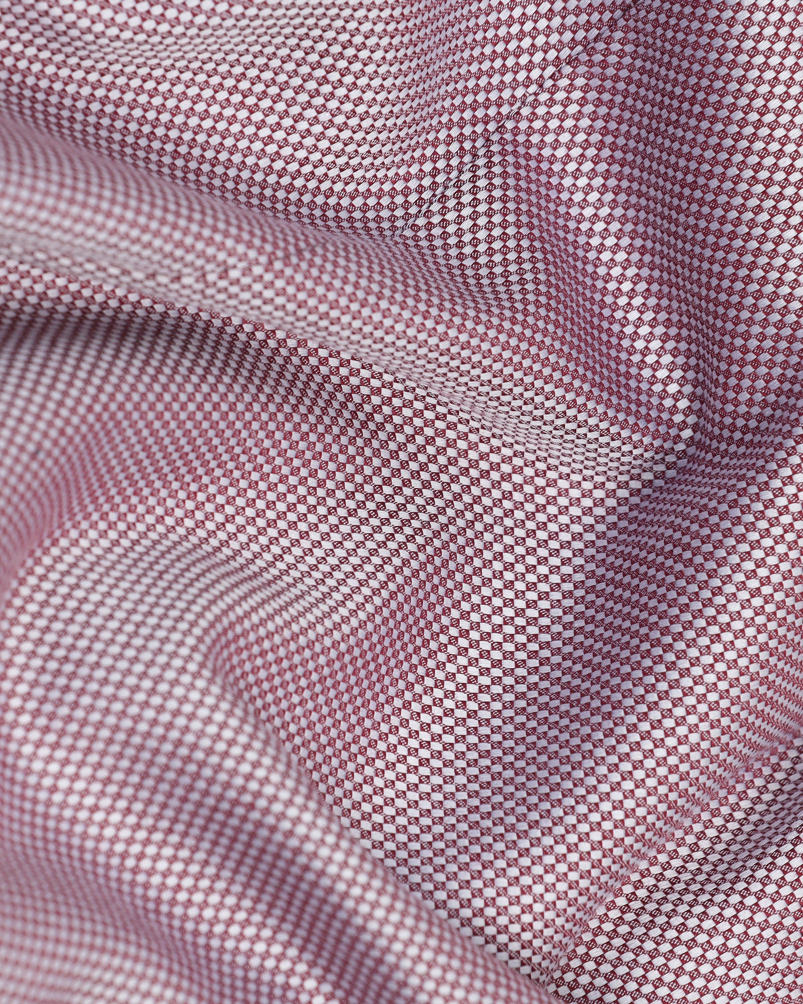 Formal Red Textured Shirt - Quent