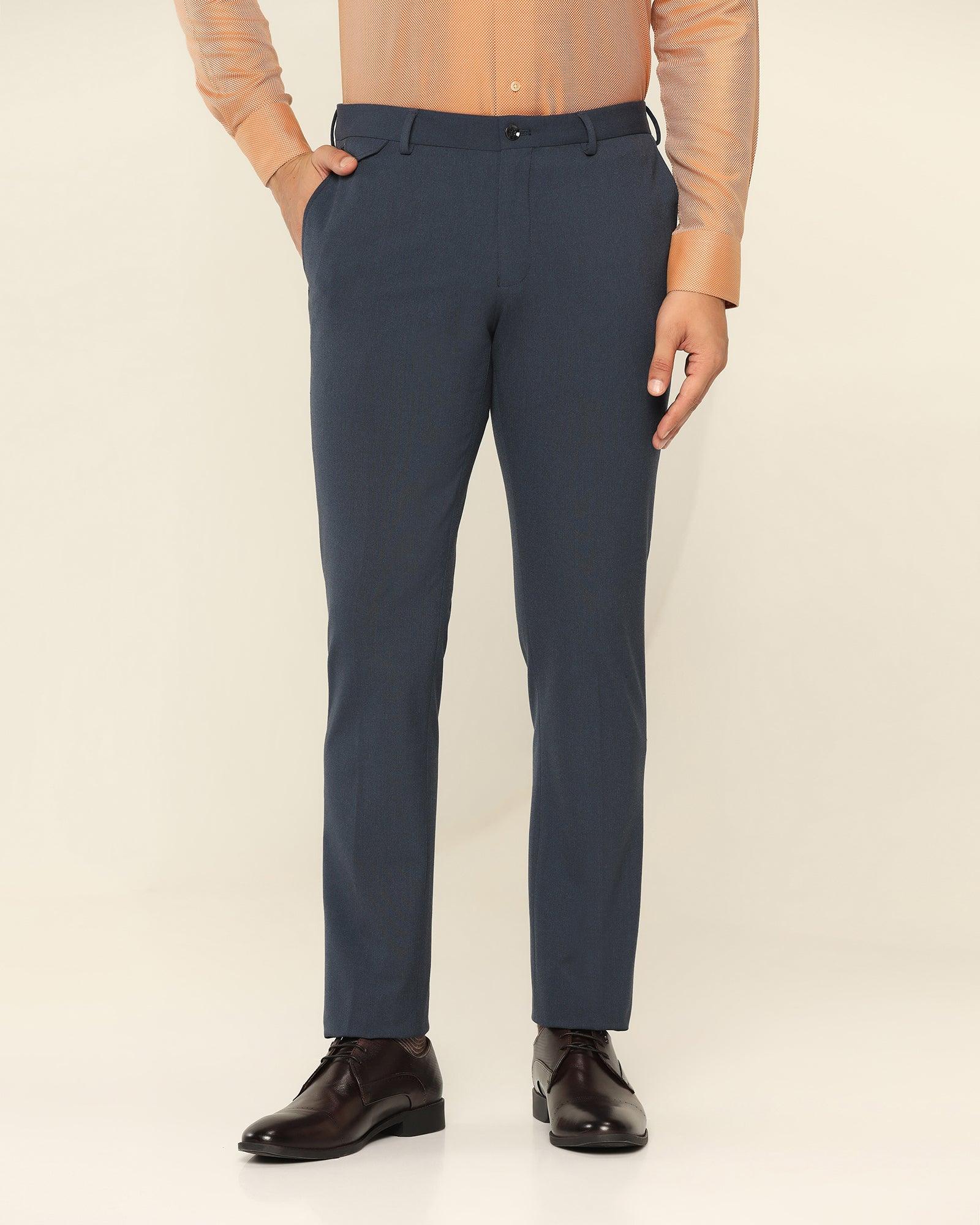 Formal Trousers In Blue B-91 (Jonny) - Blackberrys