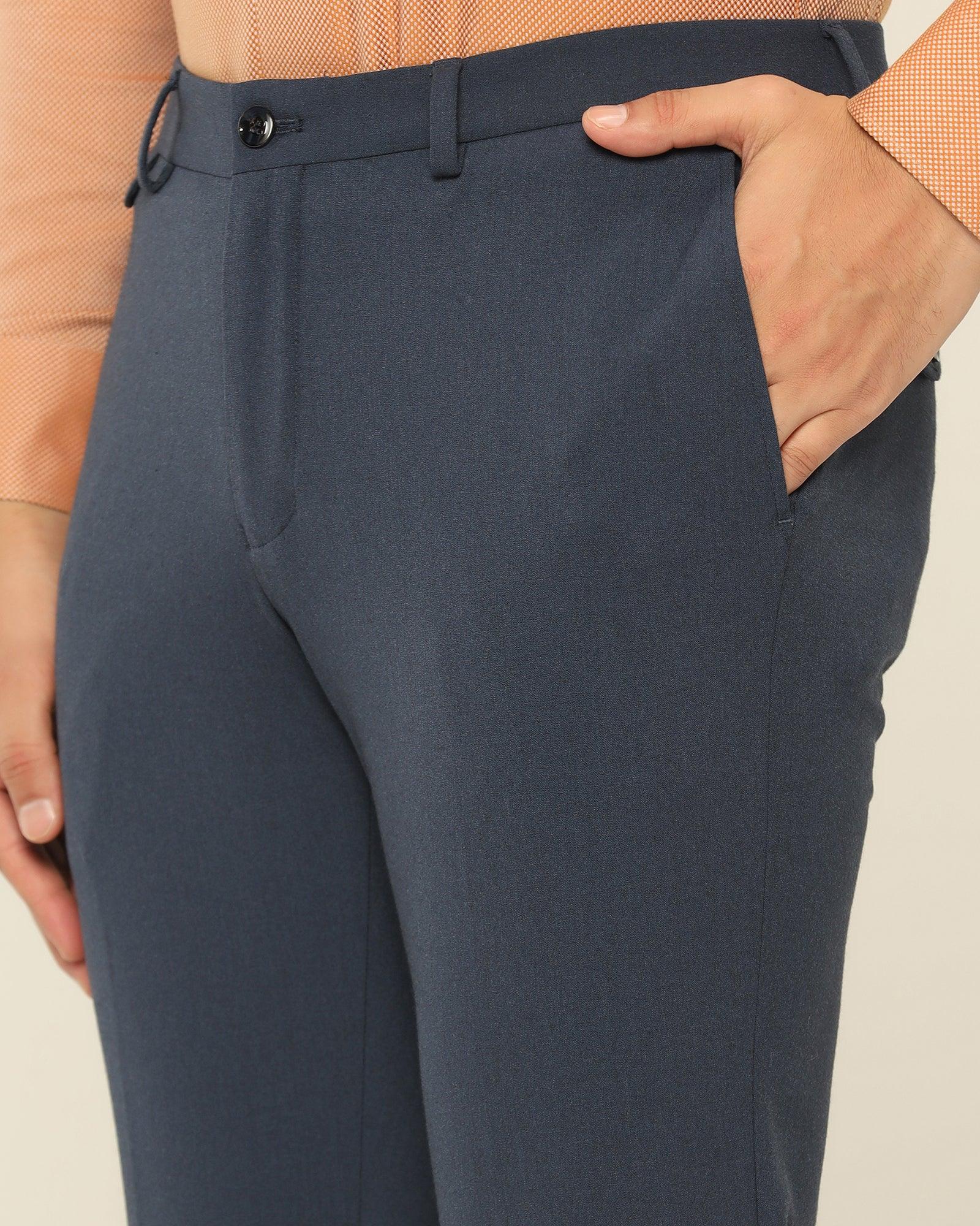 Formal Trousers In Blue B-91 (Jonny) - Blackberrys