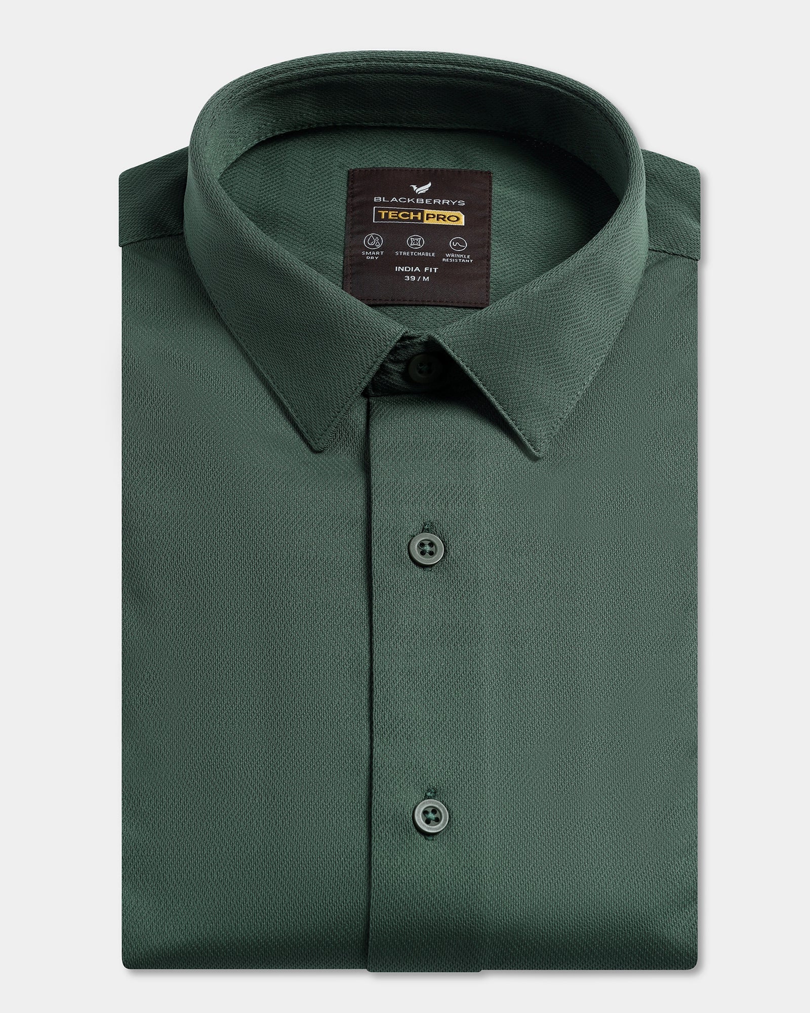 Green TechPro Stripe Shirt - Keish