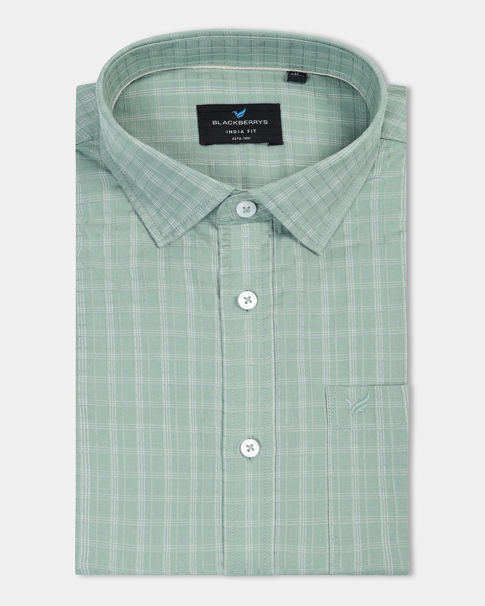 Green Check Shirt - Remon
