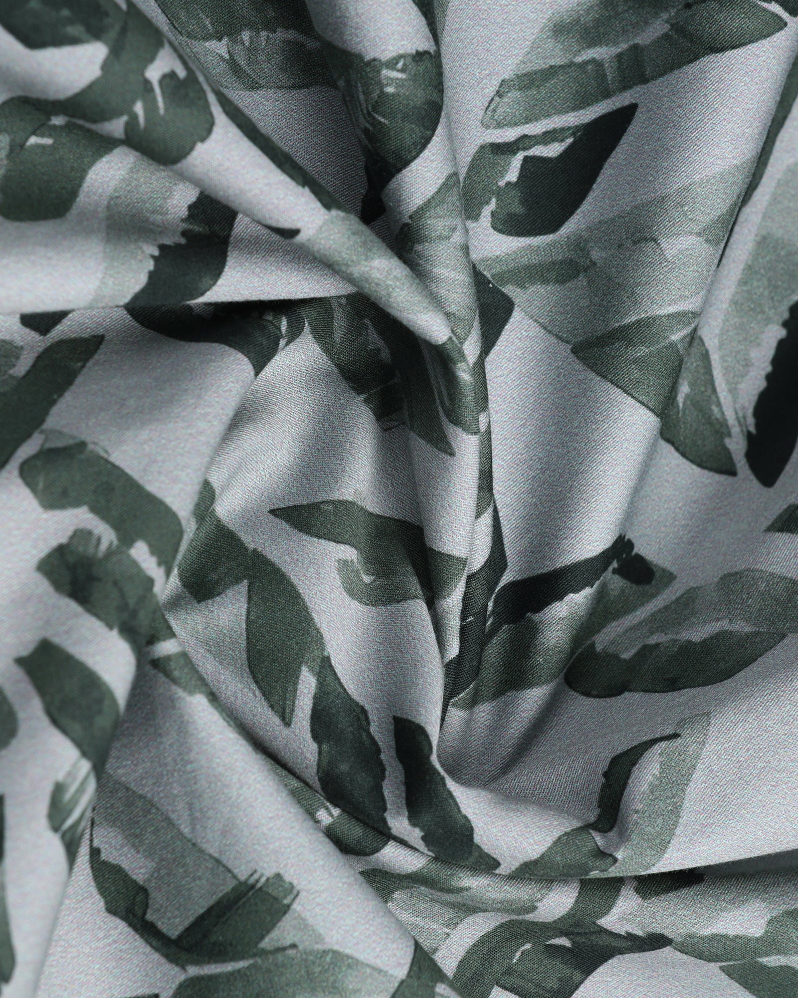 Green Half Sleeve Printed Shirt - Volmer