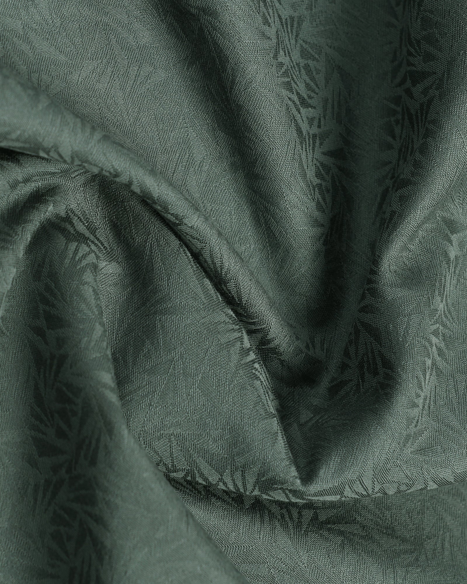 Green Jacquard Shirt - Romeo